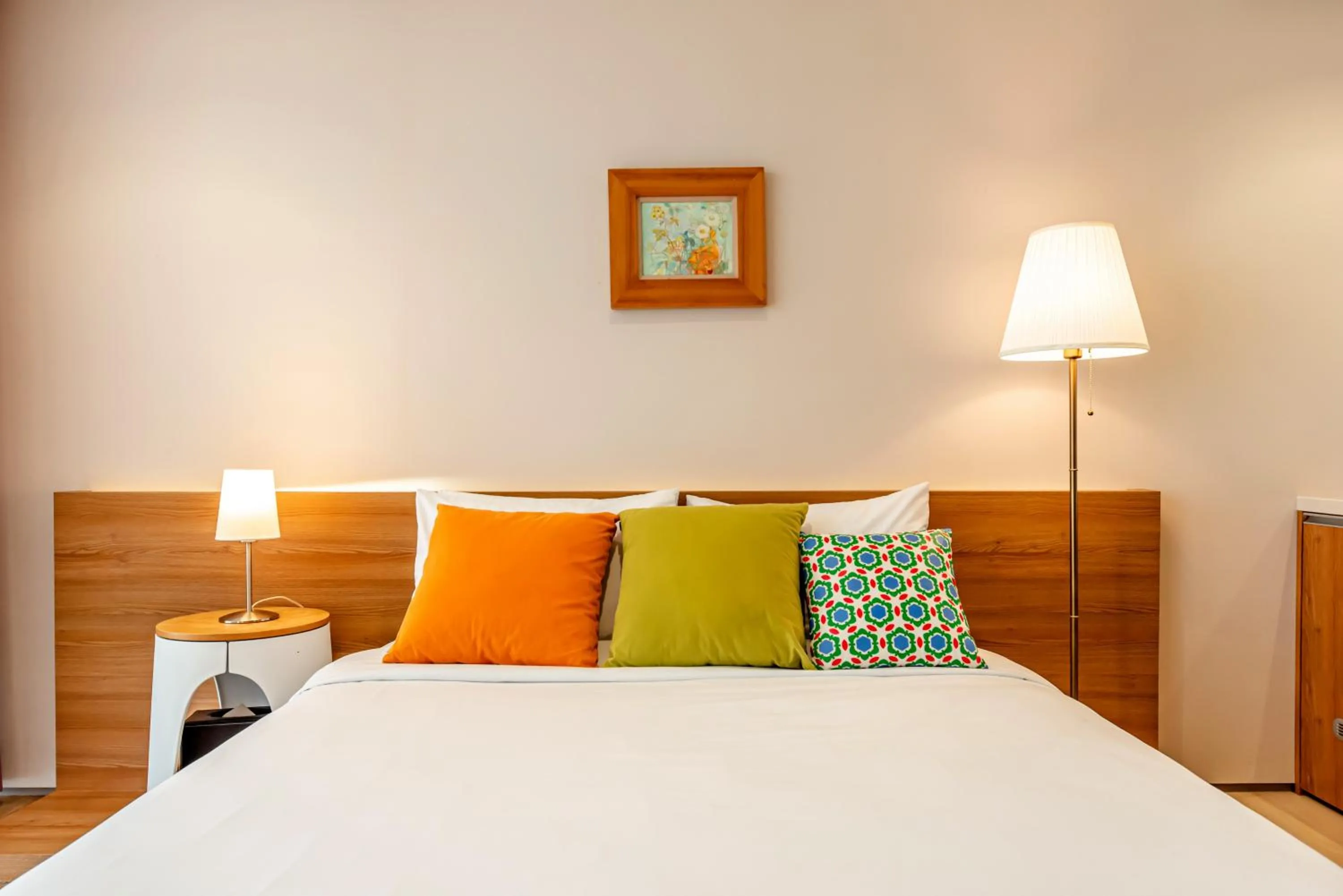 Bed in Jeju Bom stay & Art Gallery