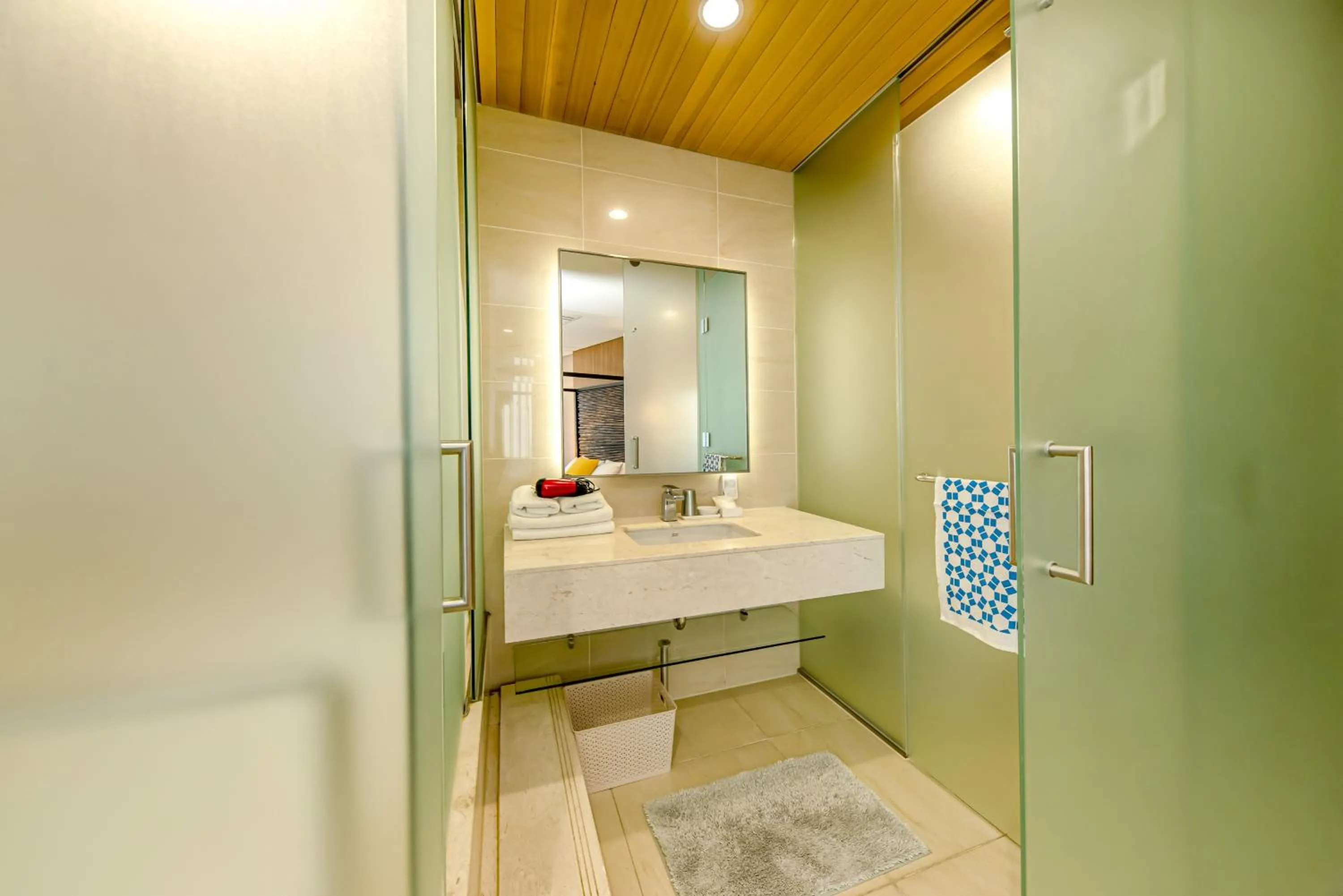 Bathroom in Jeju Bom stay & Art Gallery