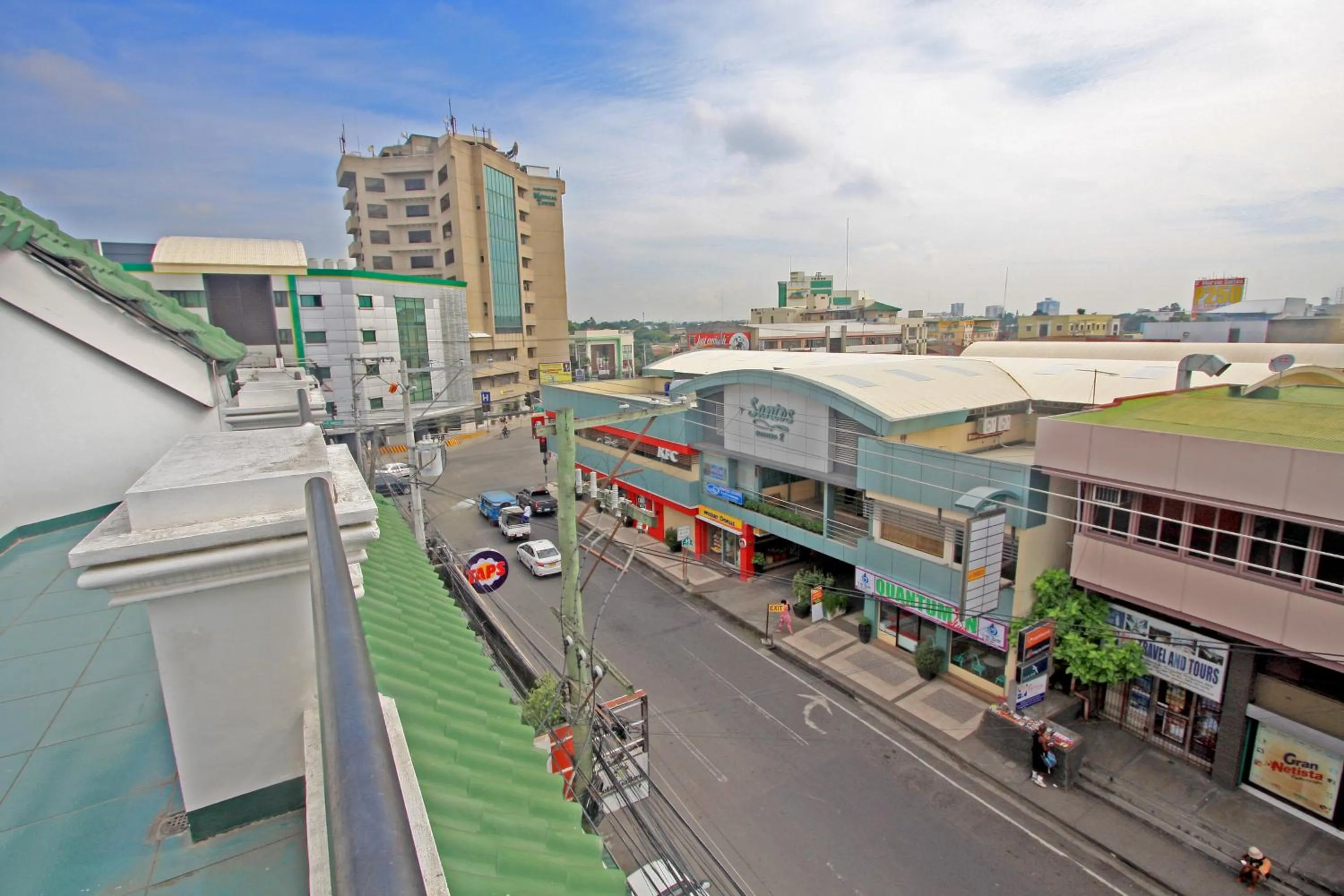 Bird's eye view in Hotel Galleria