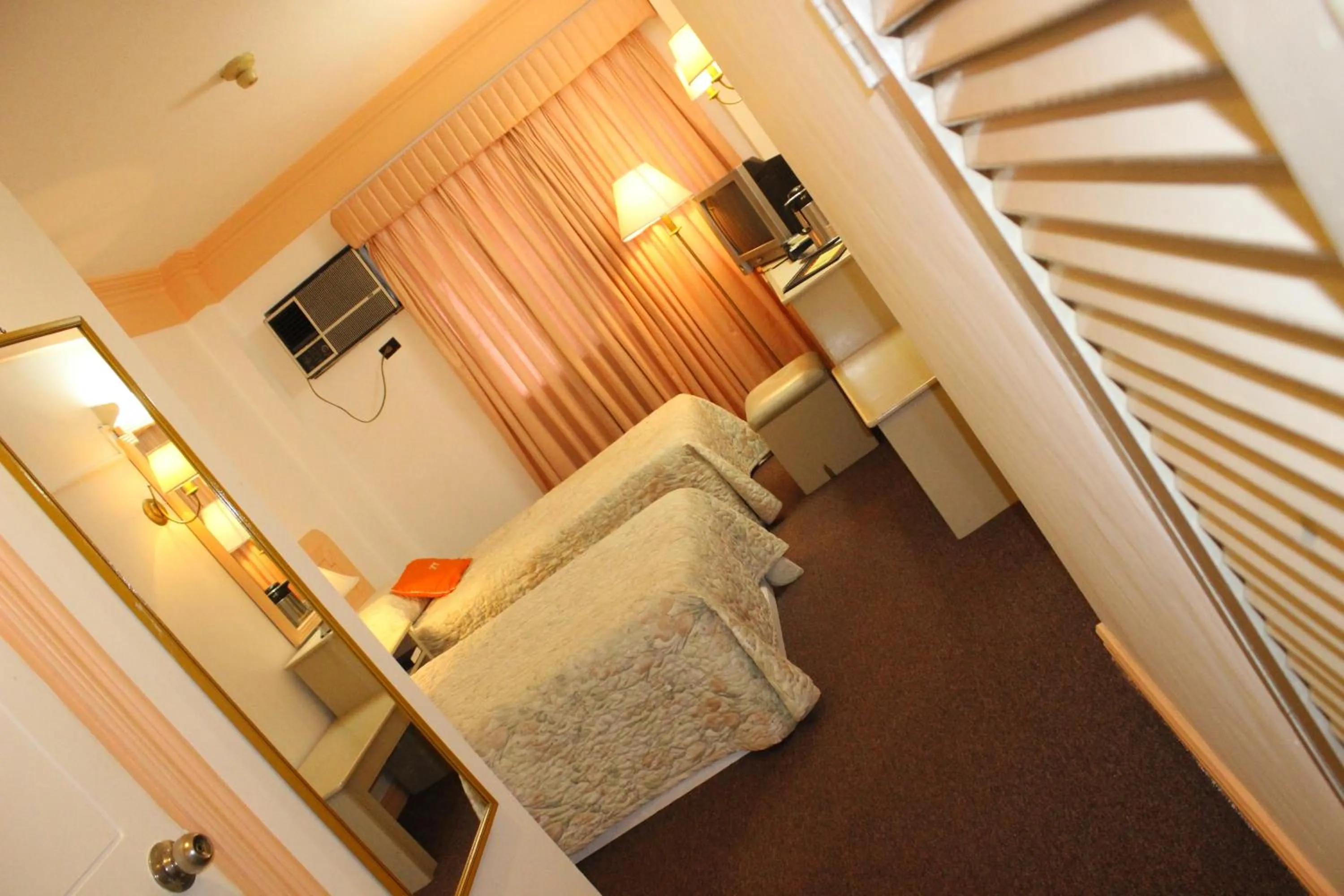 Bed in Hotel Galleria