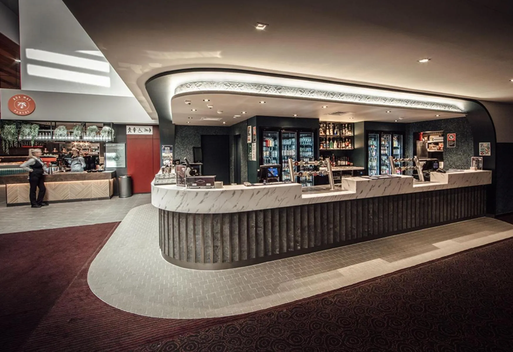 Lounge or bar in The Gateway Inn, Newcastle