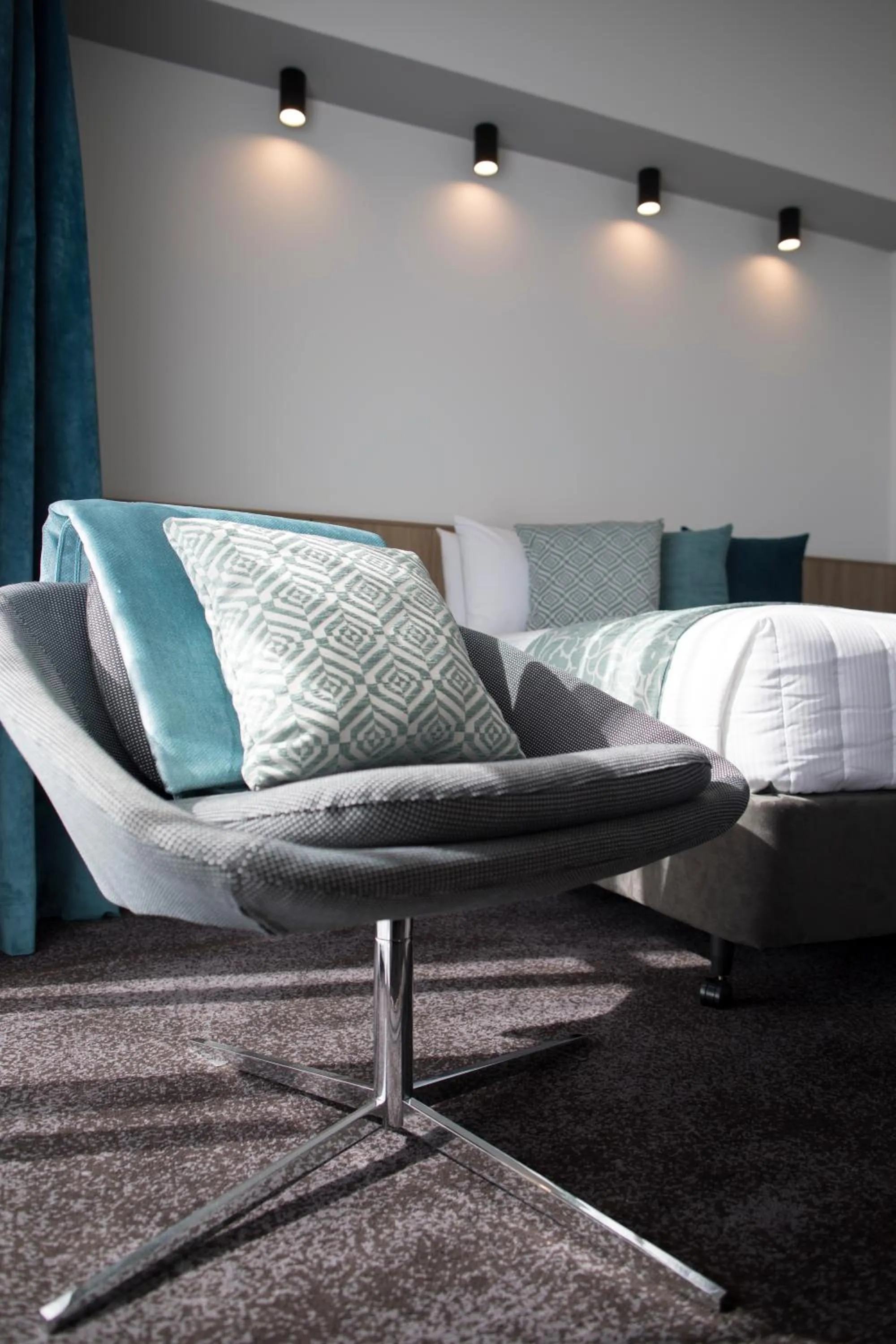 Seating area in The Gateway Inn, Newcastle