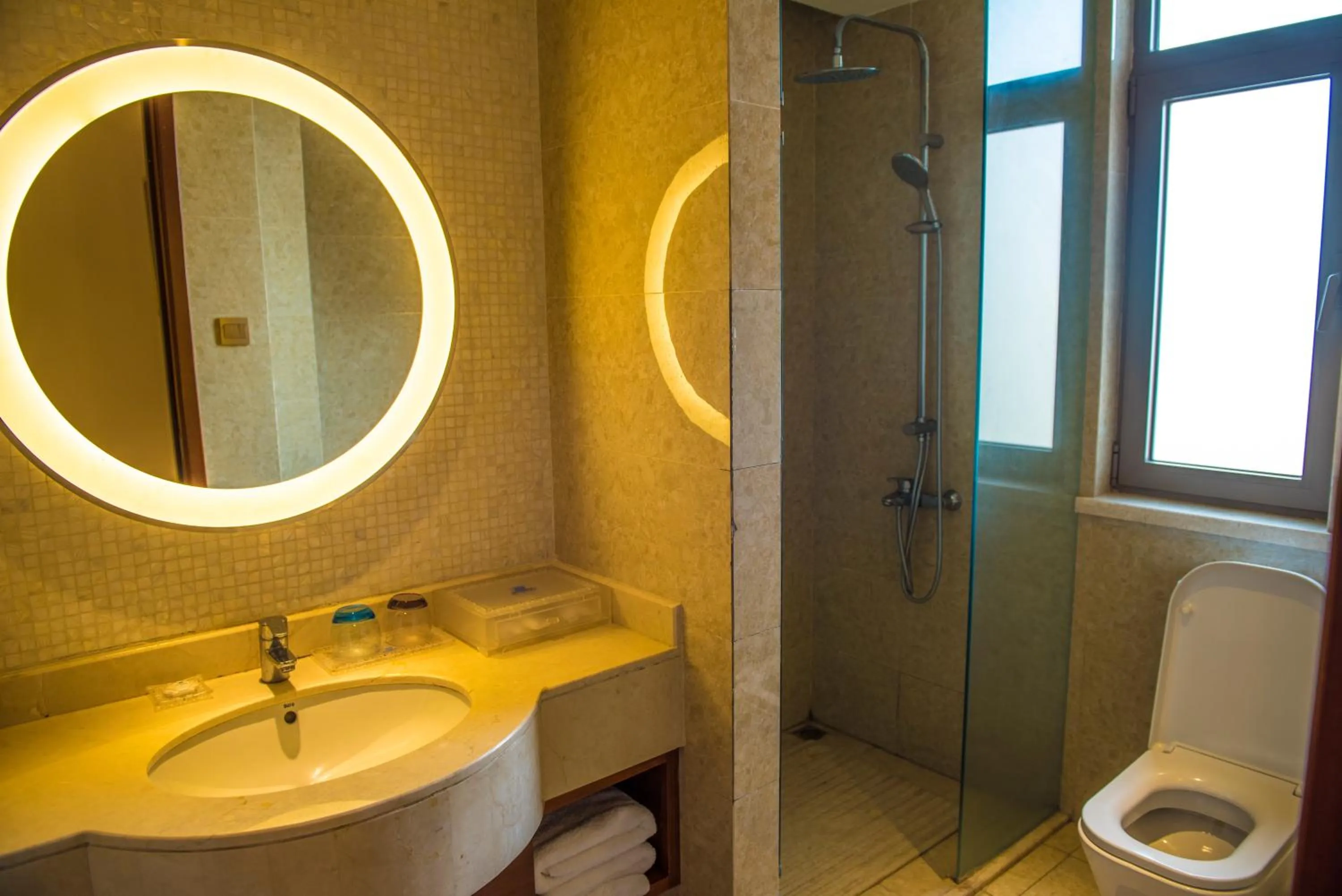 Bathroom in Sanya Seacube Holiday Hotel