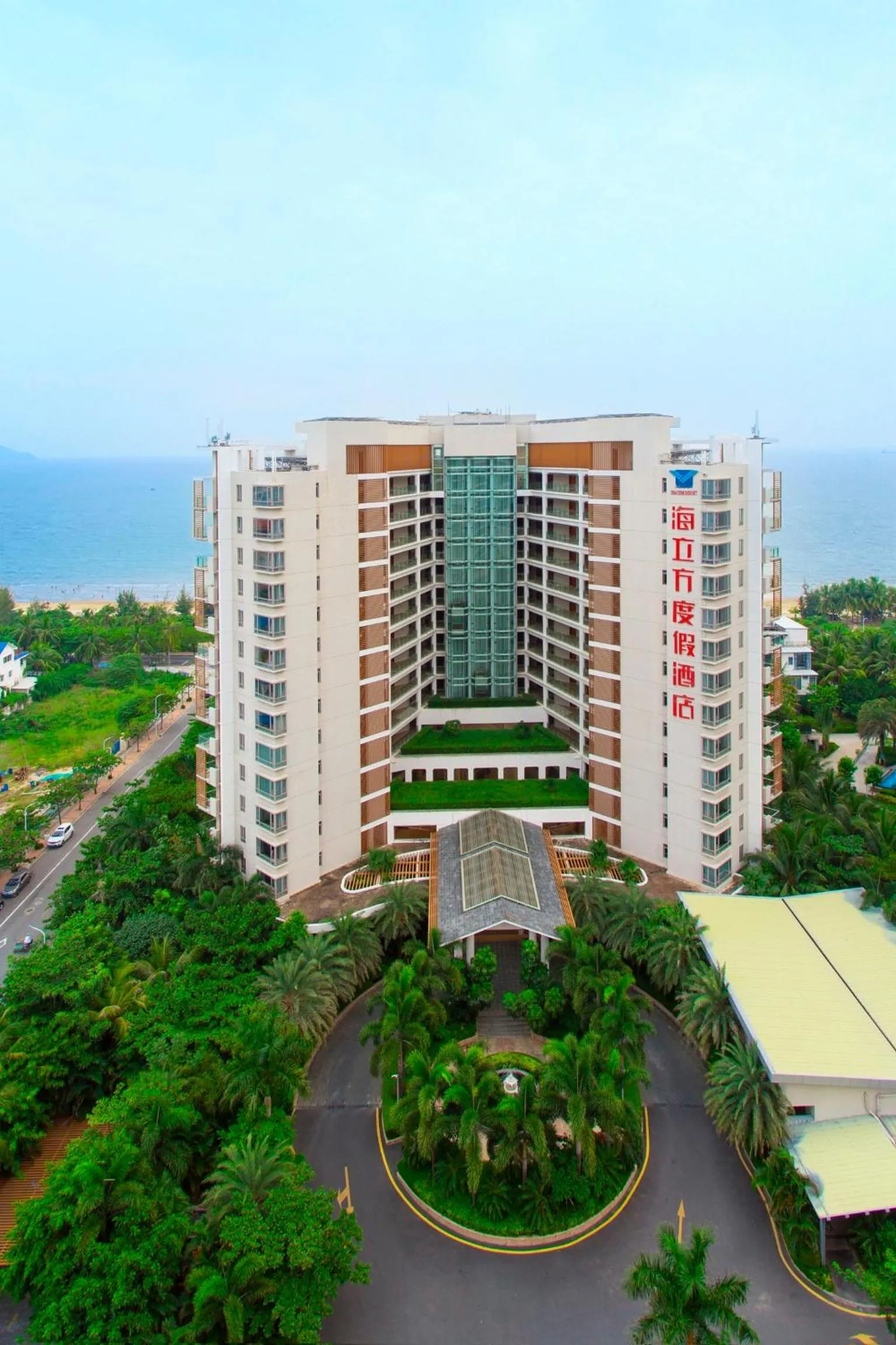 Bird's eye view in Sanya Seacube Holiday Hotel