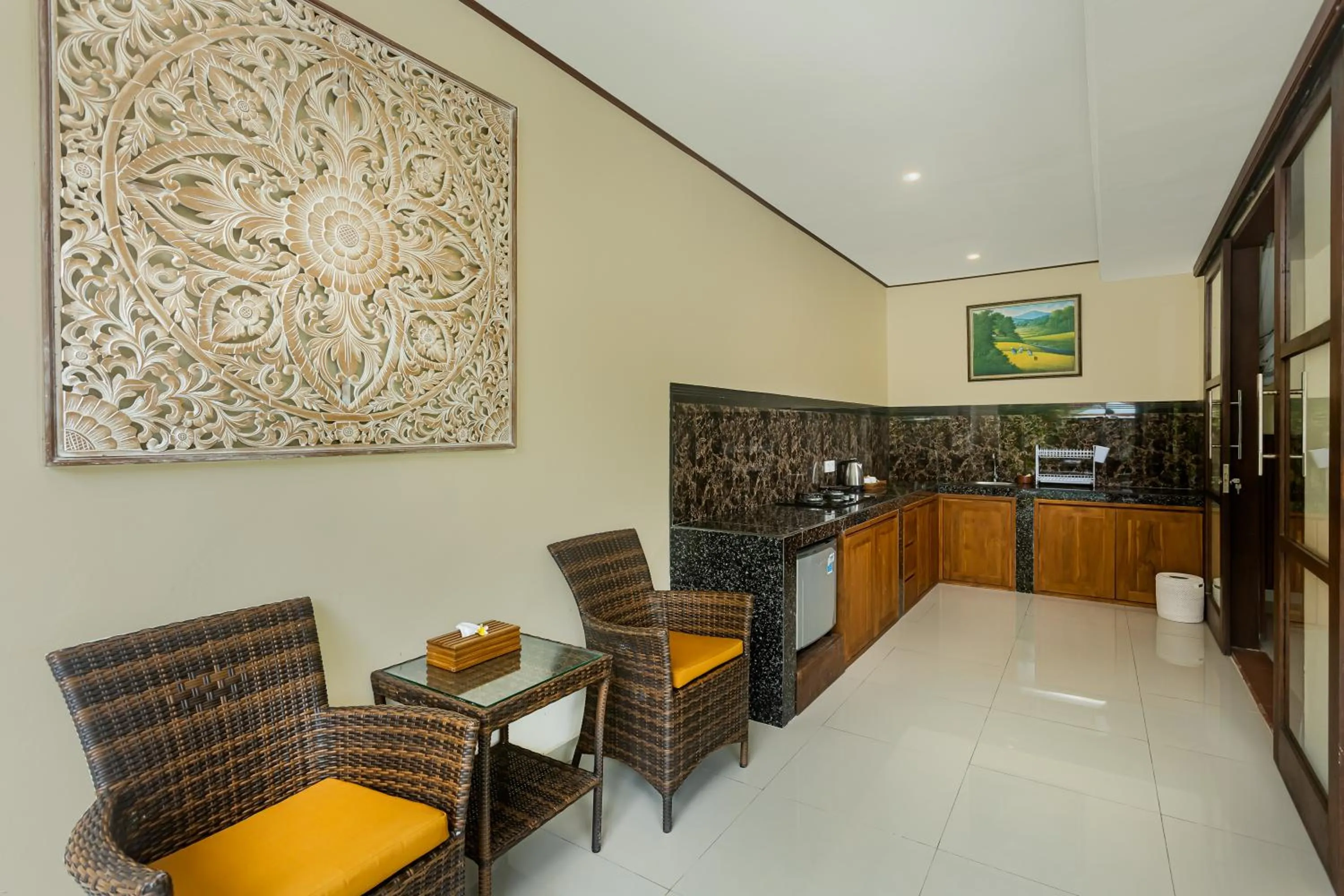 kitchen in Meng Bengil Villa