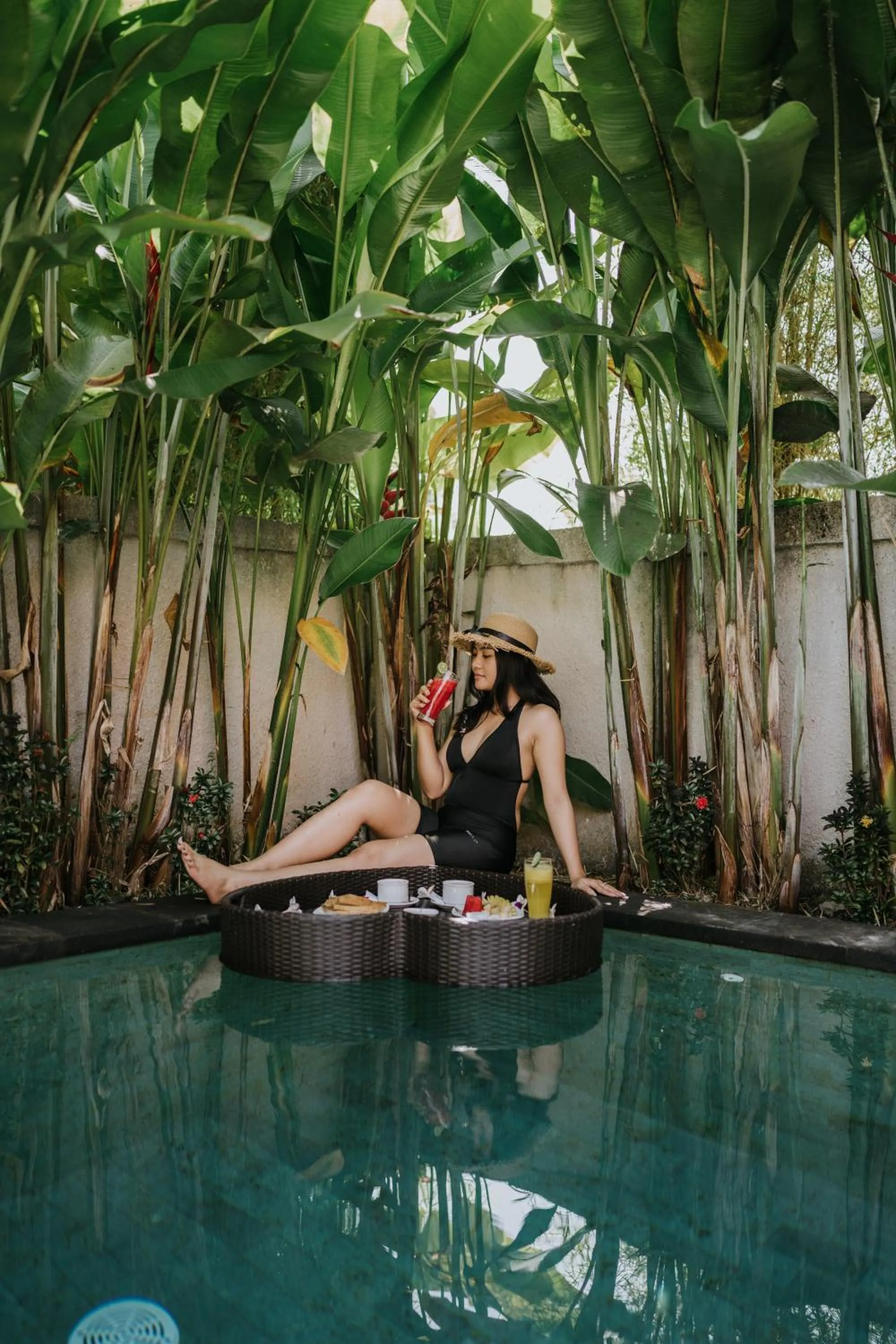 Pool view in Meng Bengil Villa