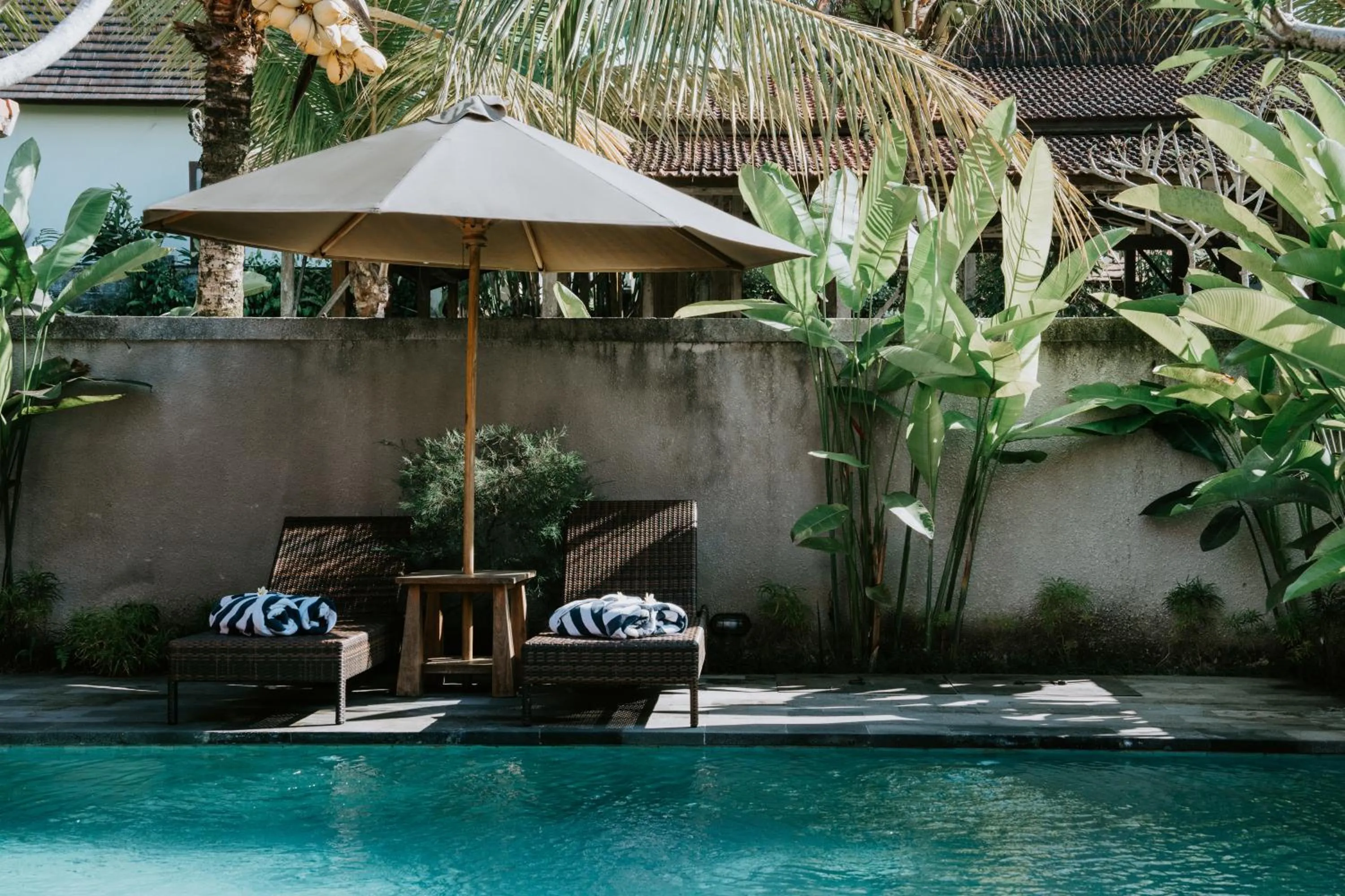 Pool view in Meng Bengil Villa