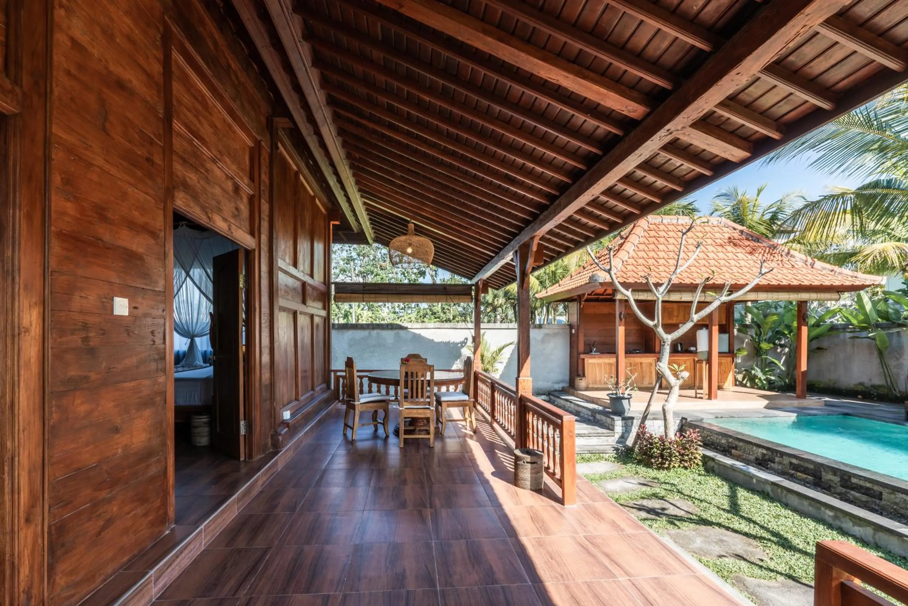 Balcony/Terrace in Meng Bengil Villa