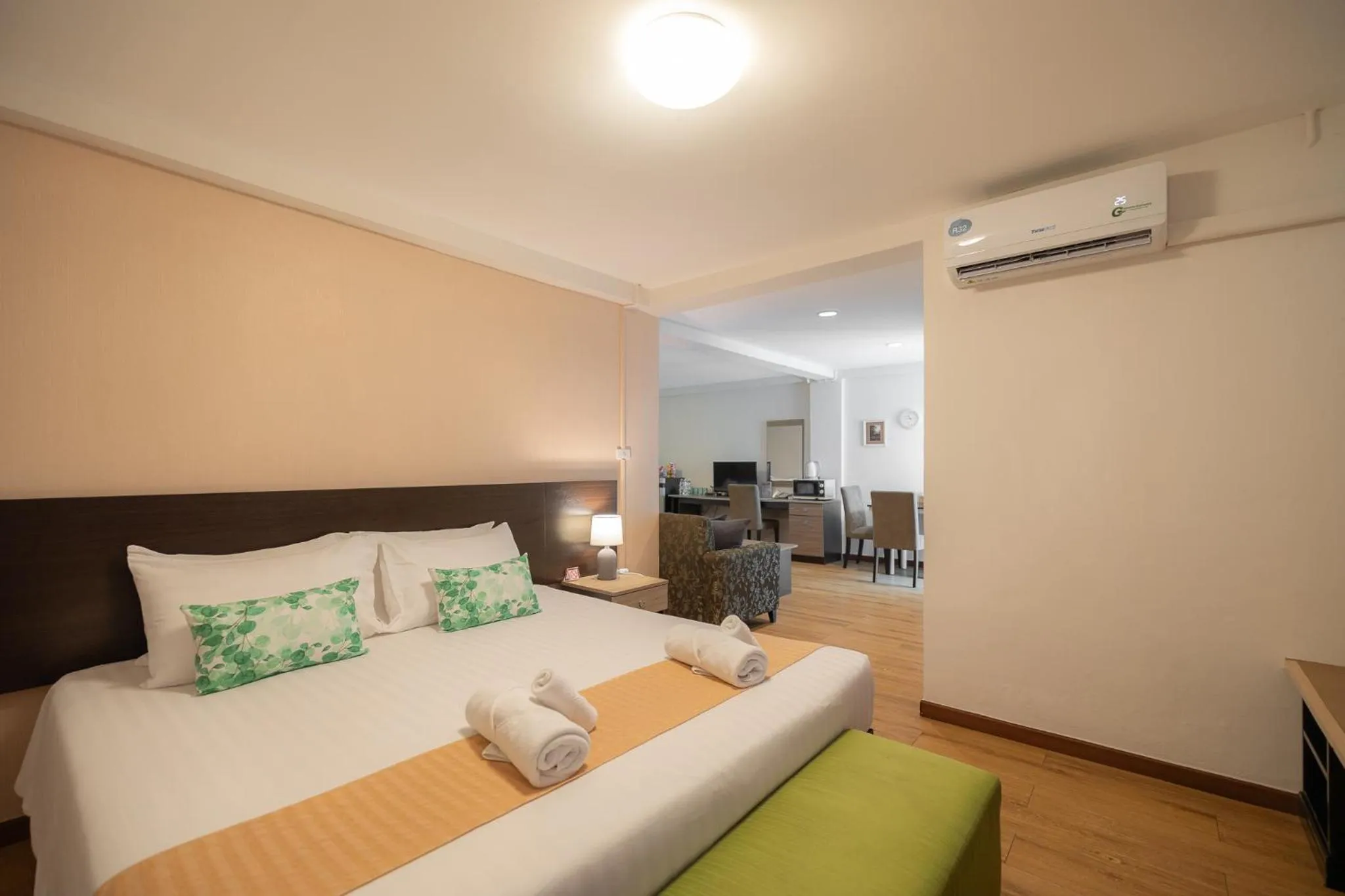 Bed in Golden Jade Suvarnabhumi