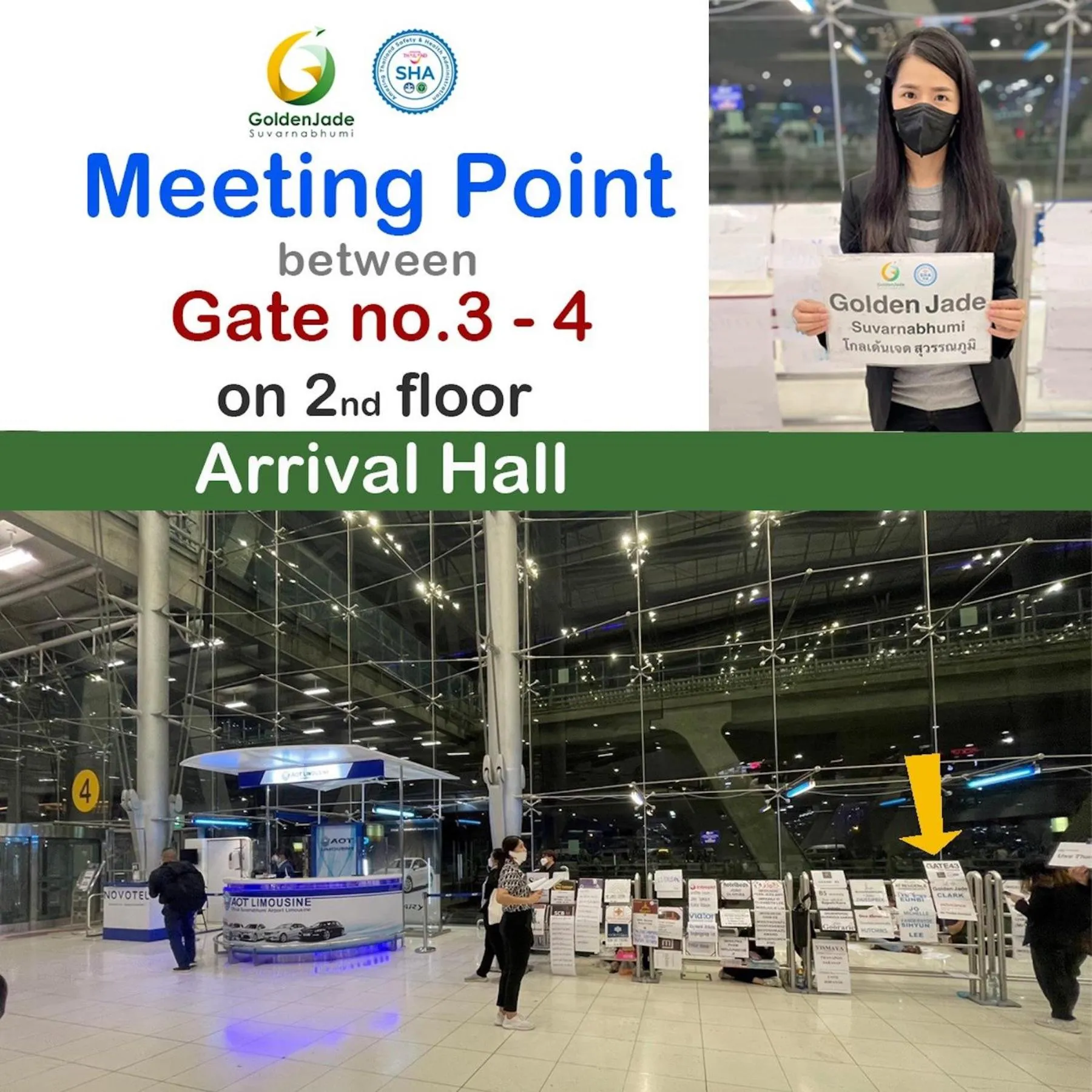 shuttle in Golden Jade Suvarnabhumi