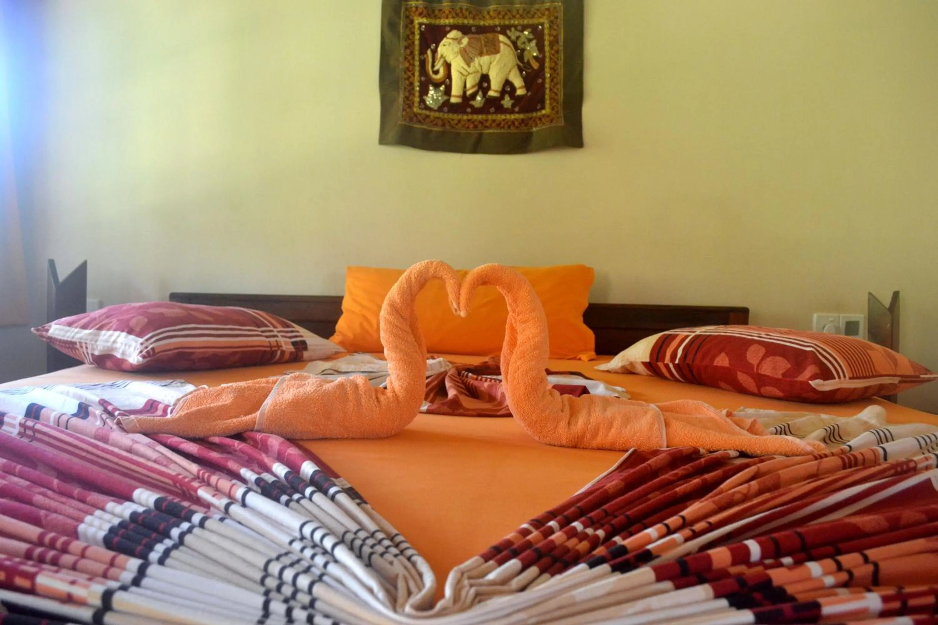 Decorative detail in Puetz Travels Beach Resort