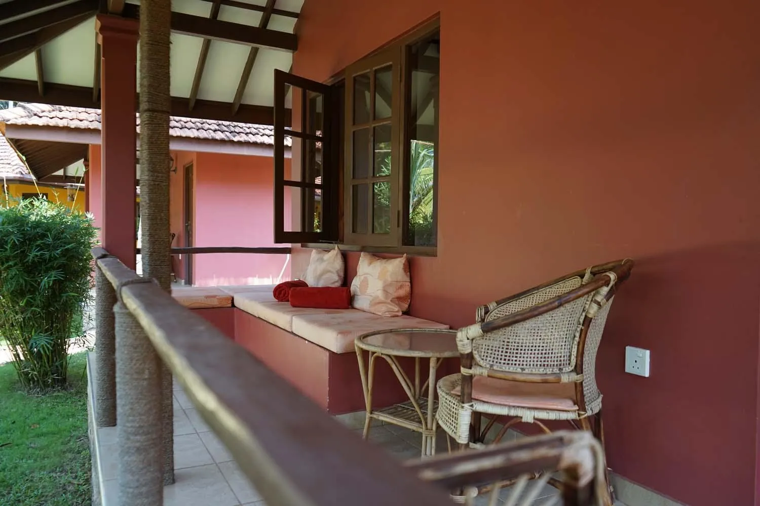 Balcony/Terrace in Puetz Travels Beach Resort