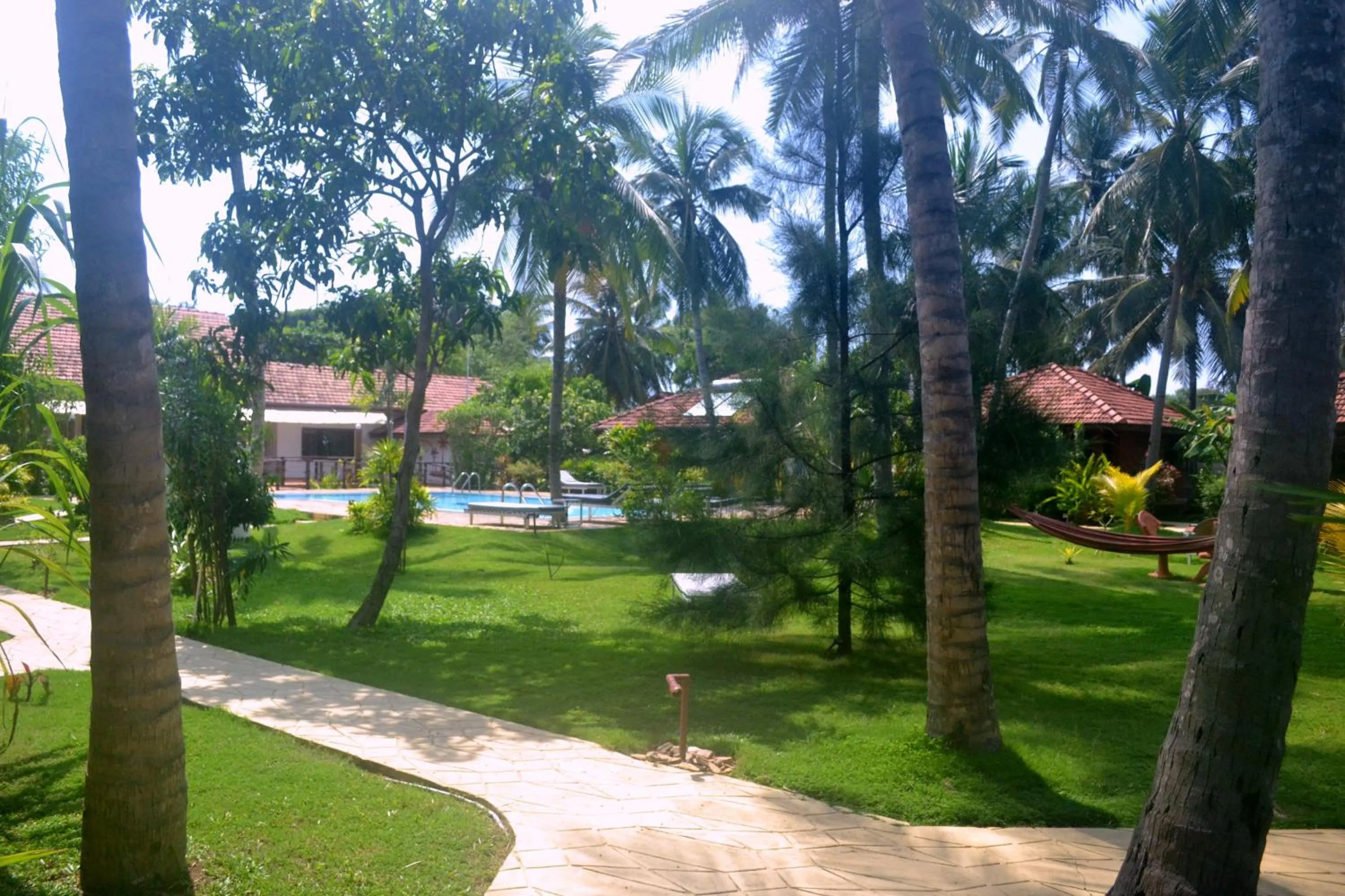 Garden in Puetz Travels Beach Resort