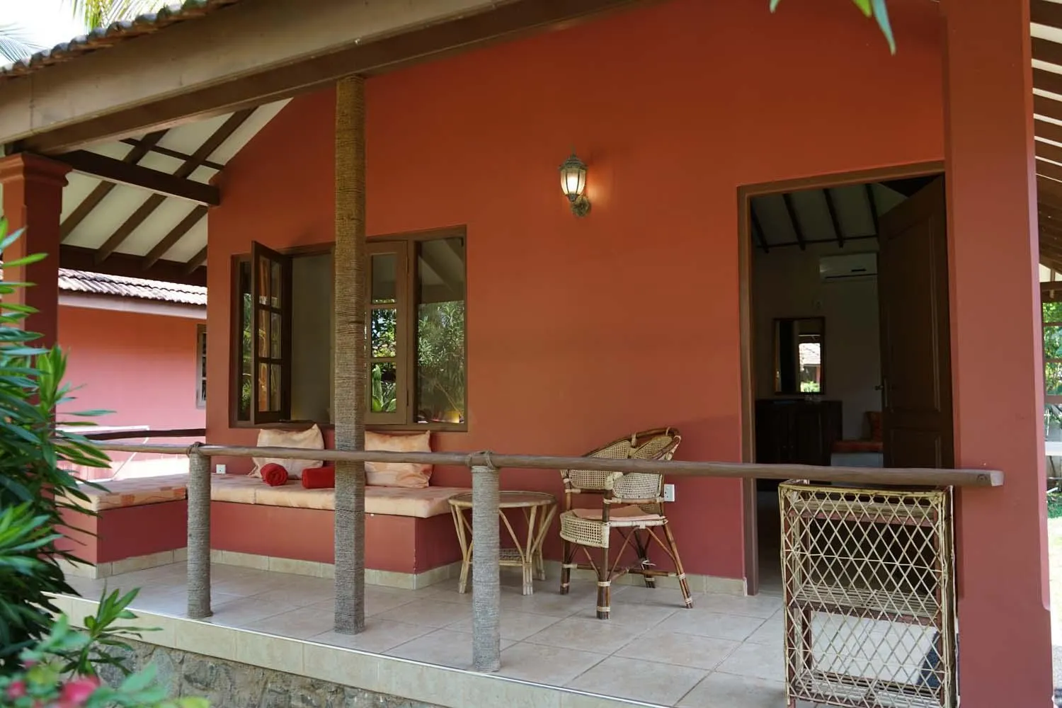 Balcony/Terrace in Puetz Travels Beach Resort