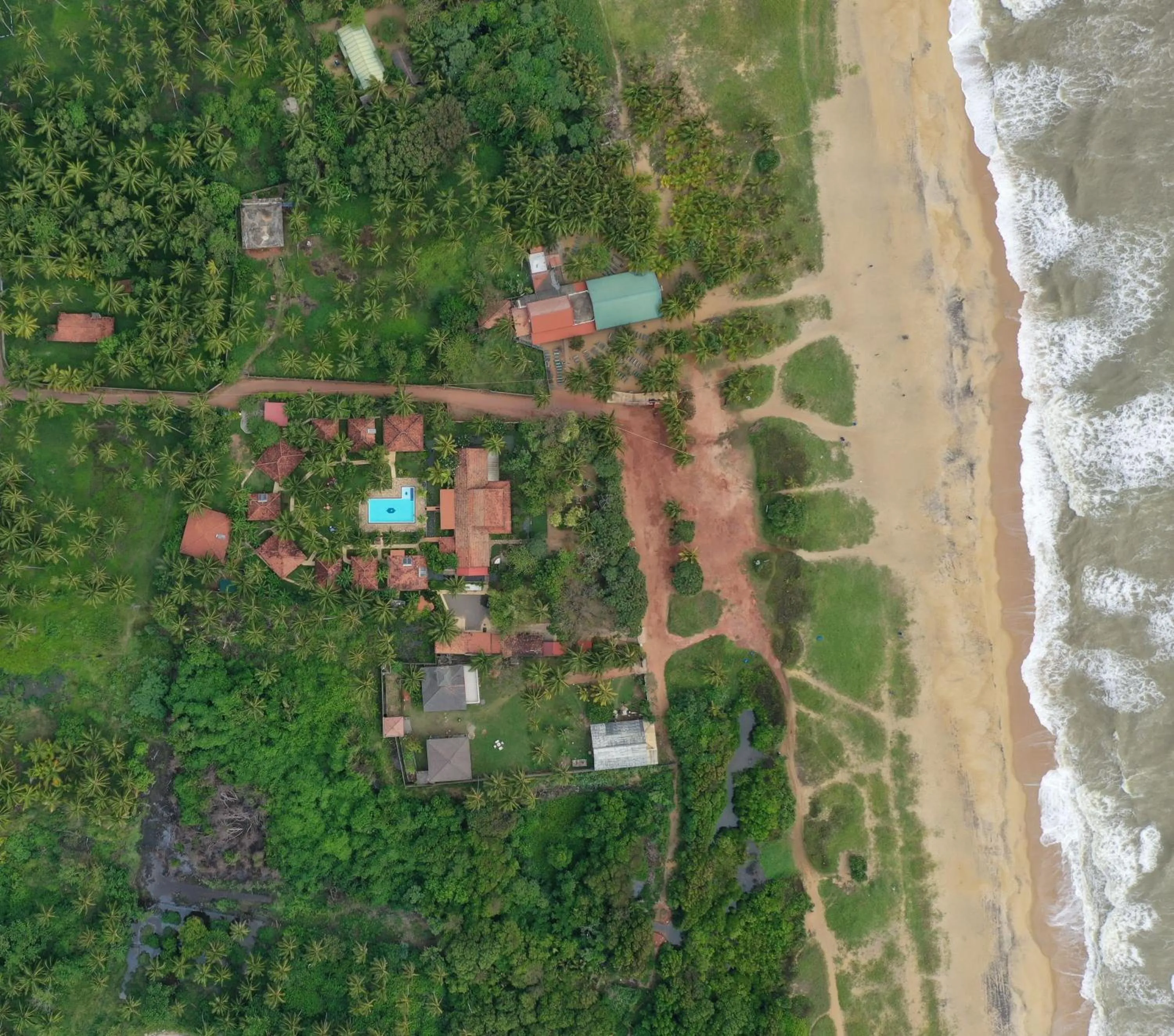 Bird's eye view in Puetz Travels Beach Resort