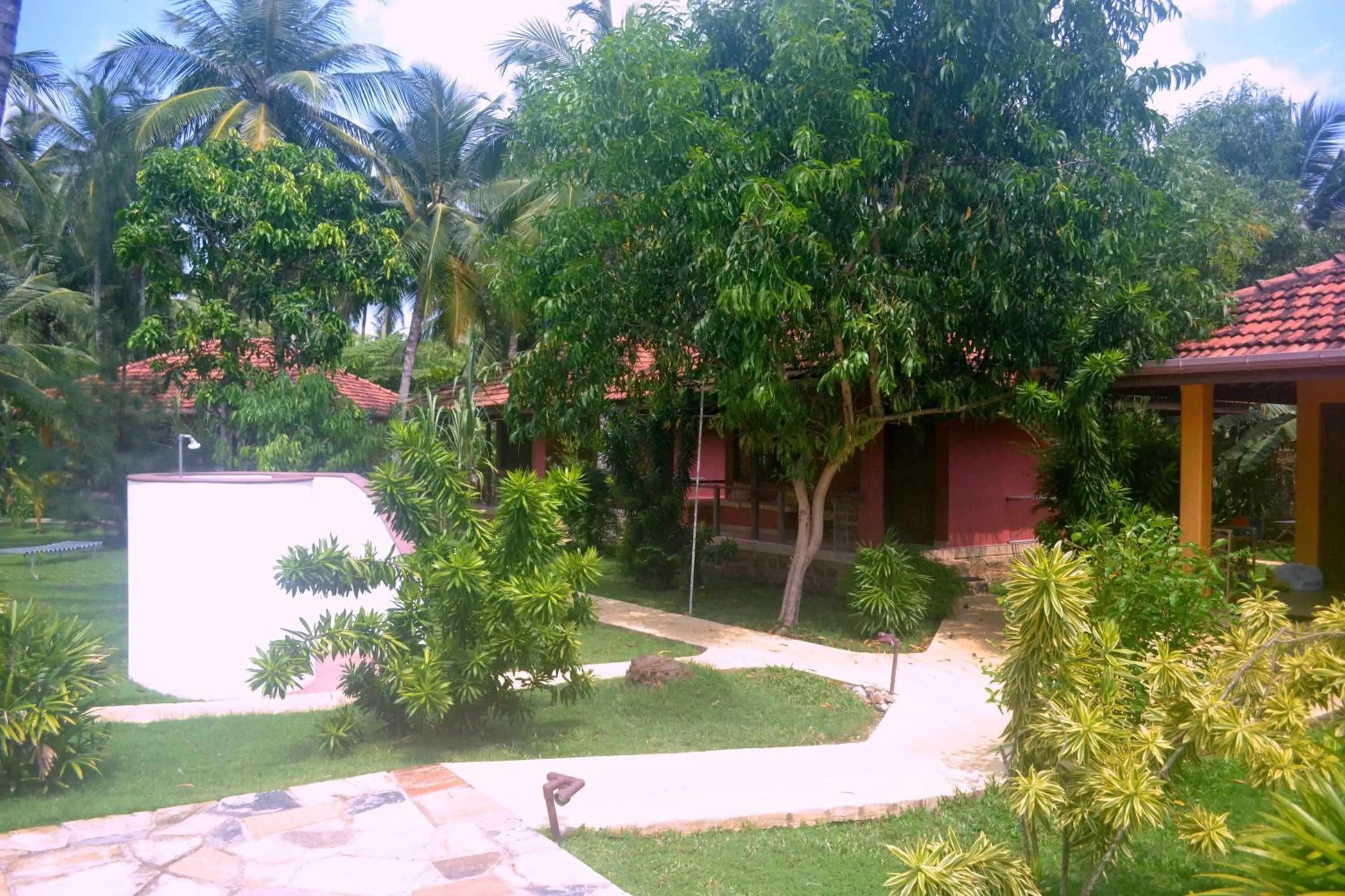 Garden in Puetz Travels Beach Resort