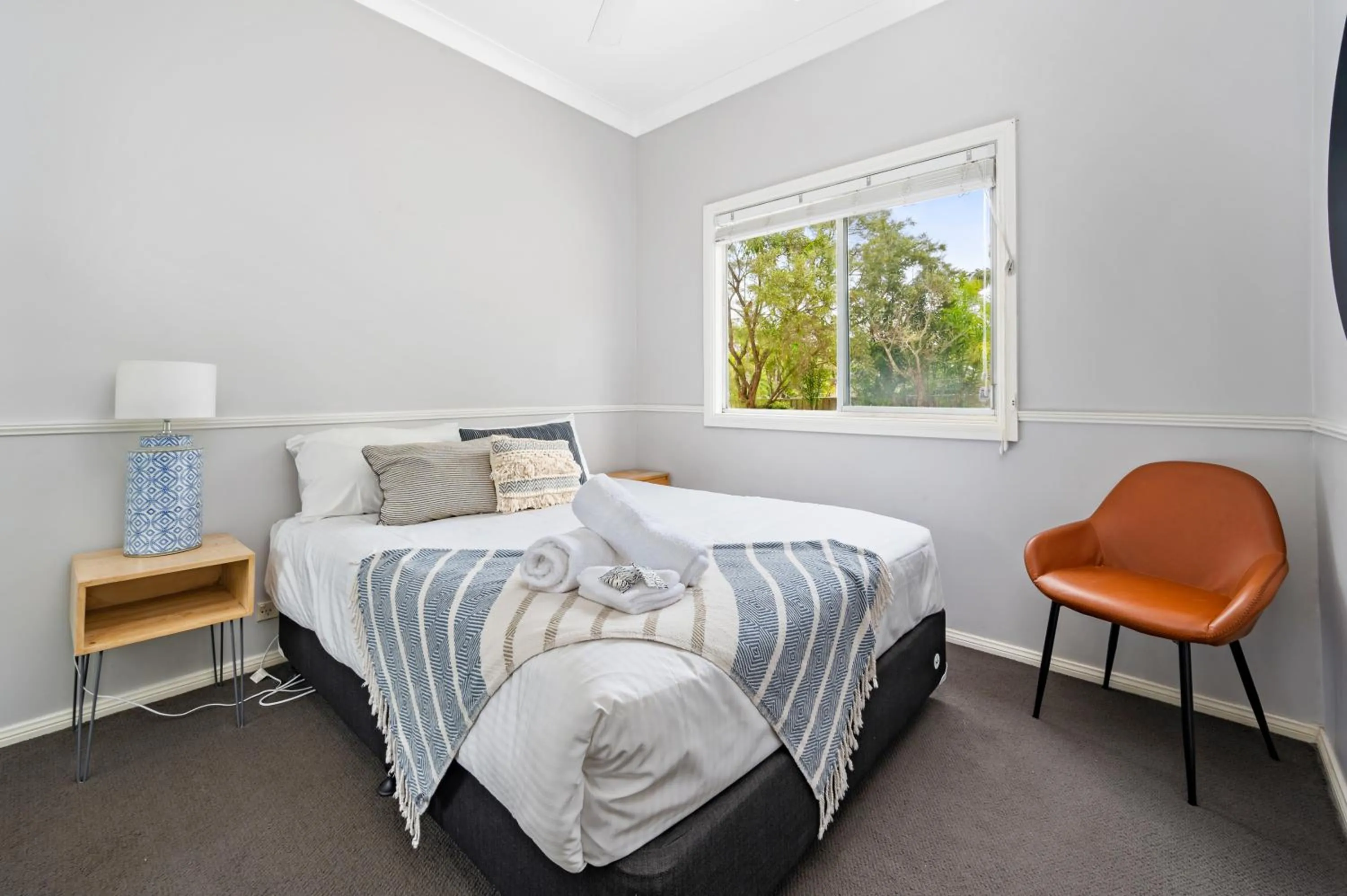 Bed in Koala Shores Holiday Park