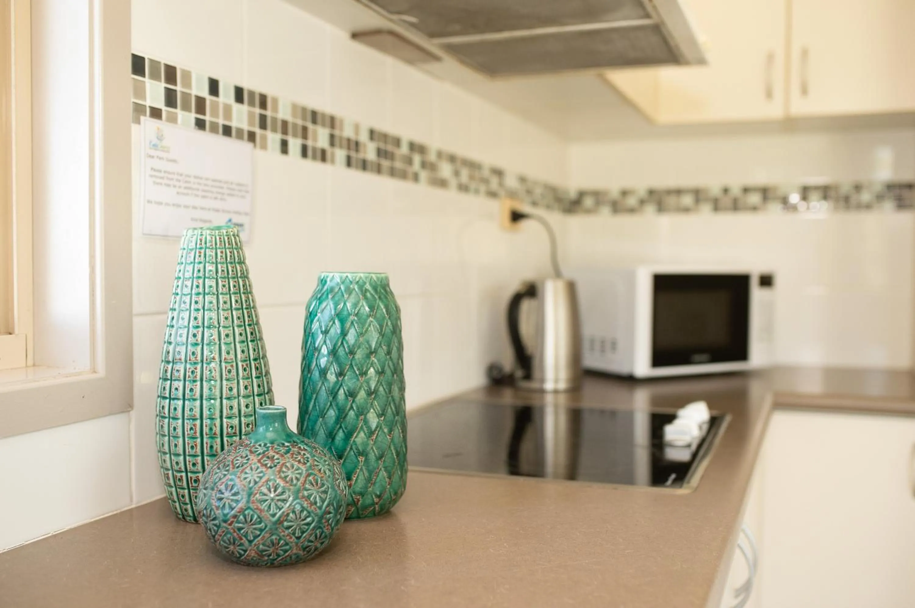 kitchen in Koala Shores Holiday Park