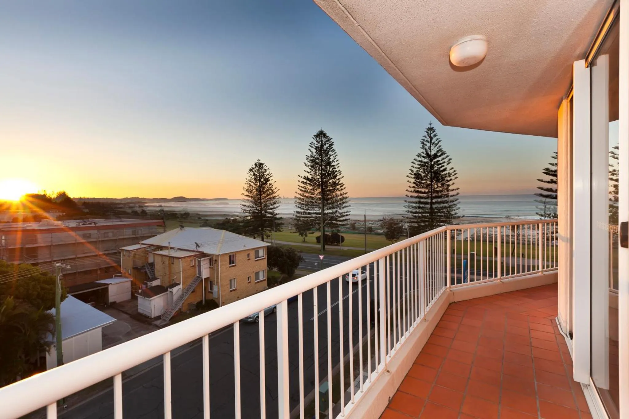 View (from property/room) in Meridian Tower Kirra Beach