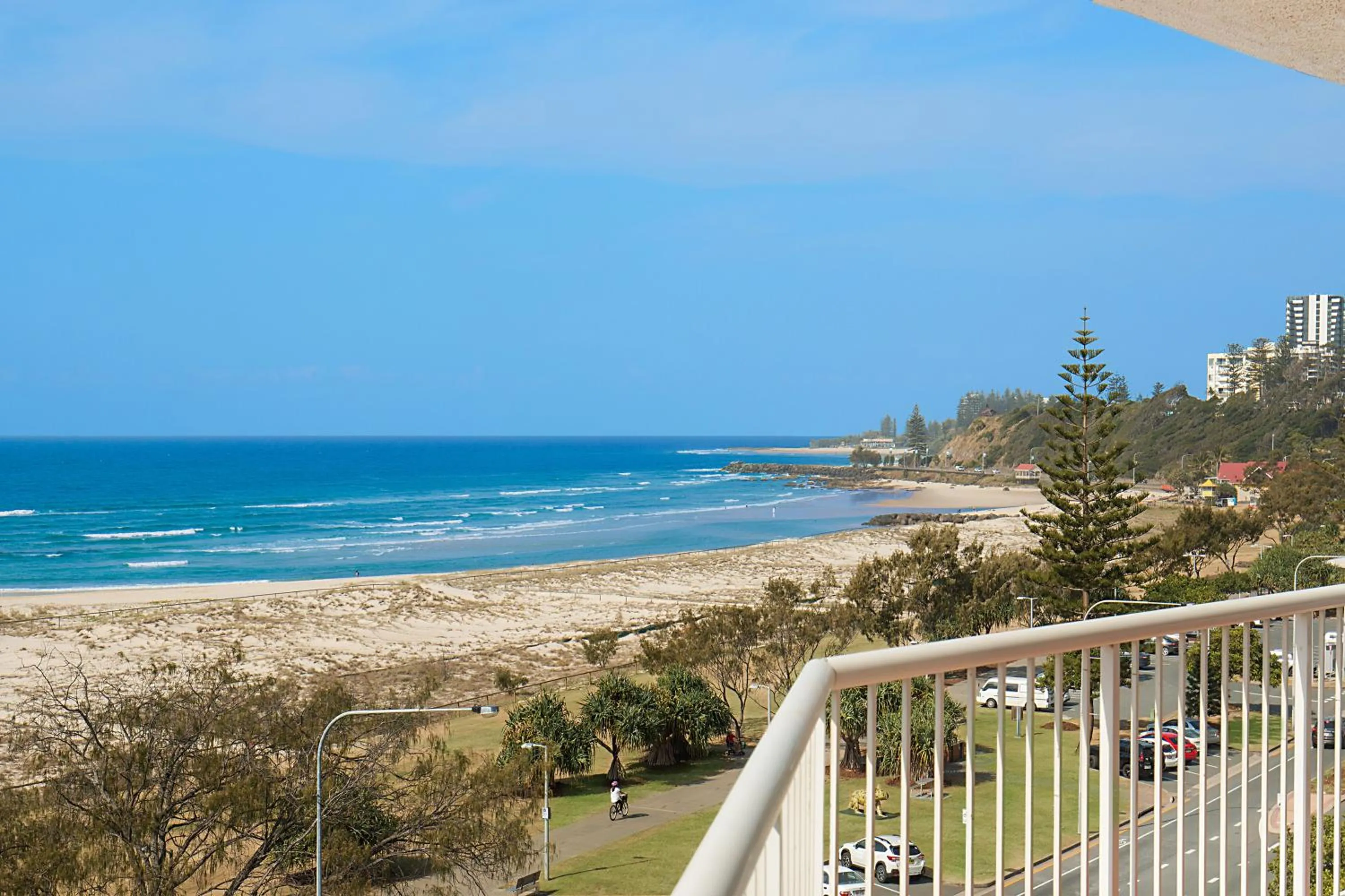 View (from property/room) in Meridian Tower Kirra Beach