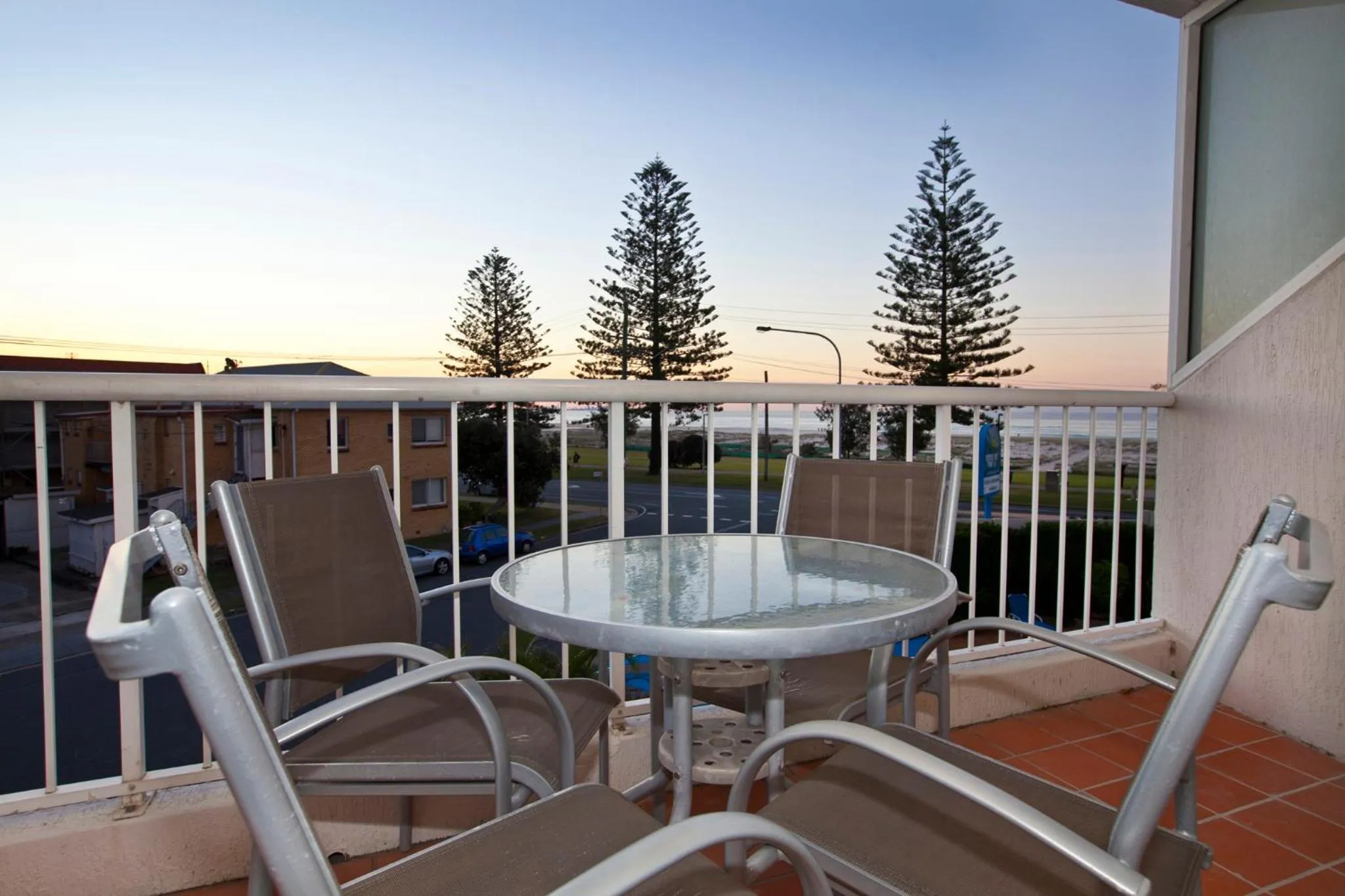 Balcony/Terrace in Meridian Tower Kirra Beach