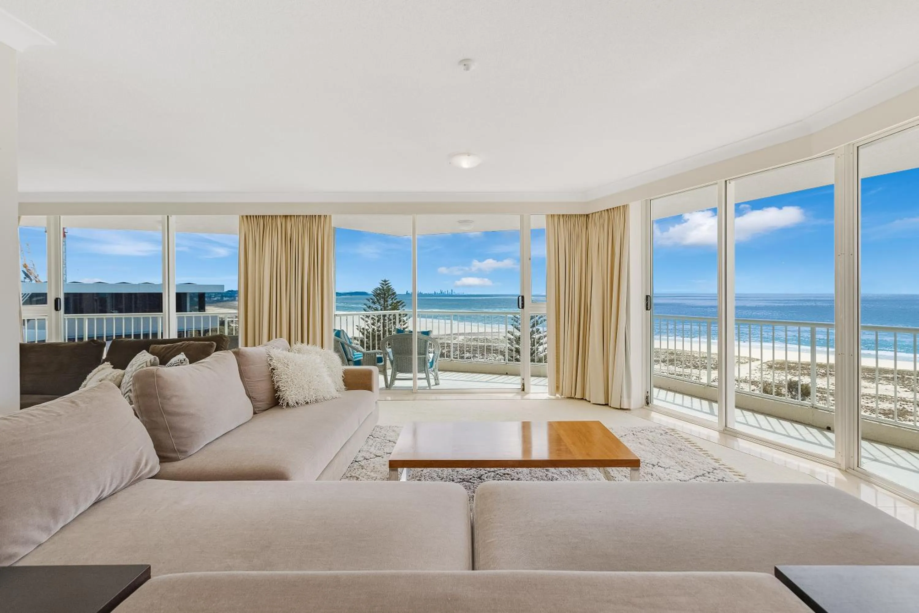 View (from property/room) in Meridian Tower Kirra Beach