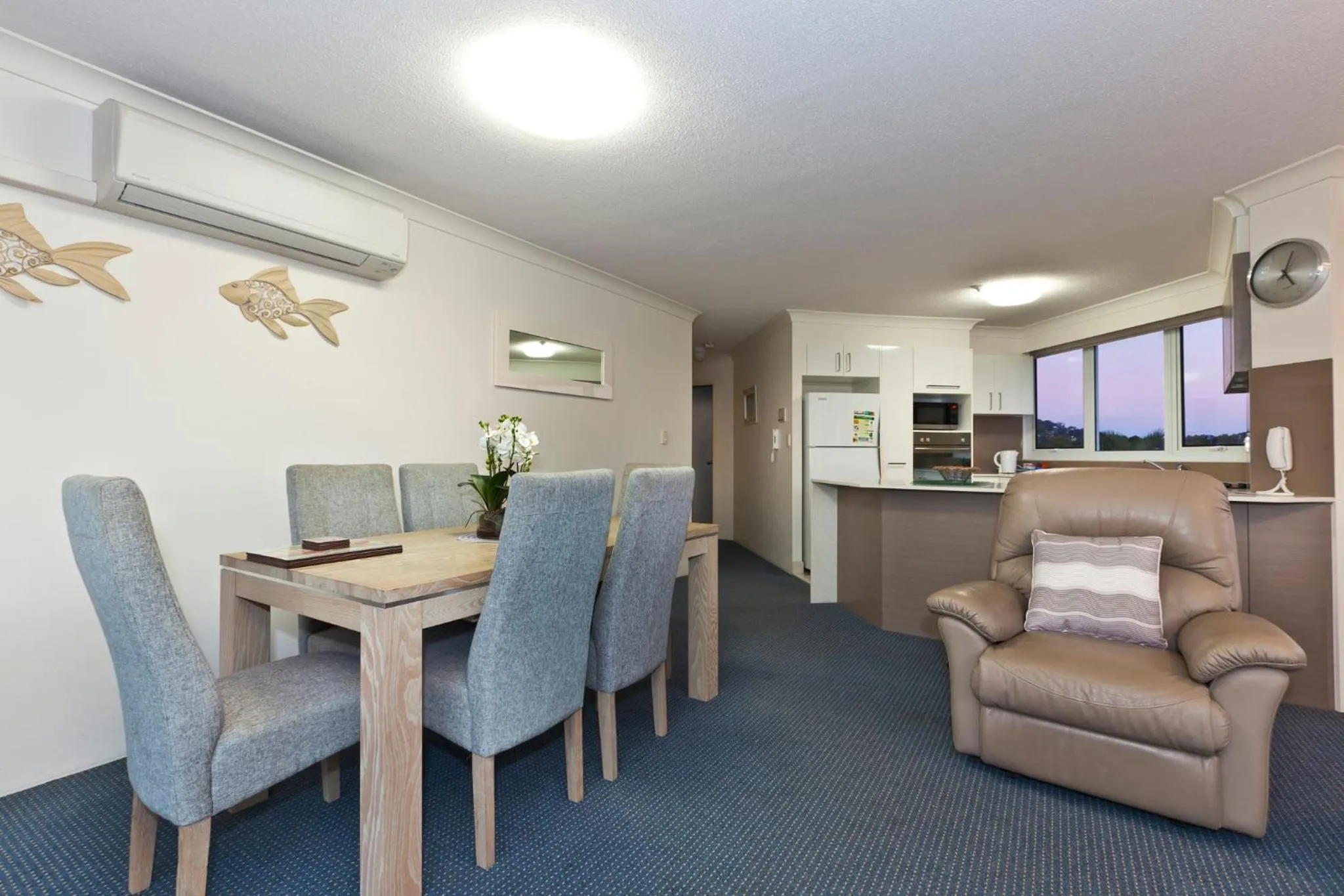 Kitchen or kitchenette in Meridian Tower Kirra Beach