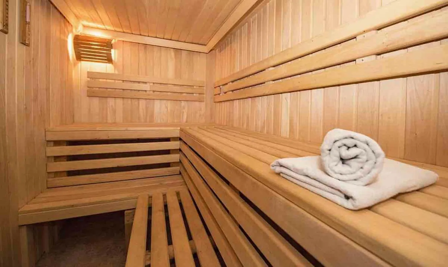 Sauna in Meridian Tower Kirra Beach