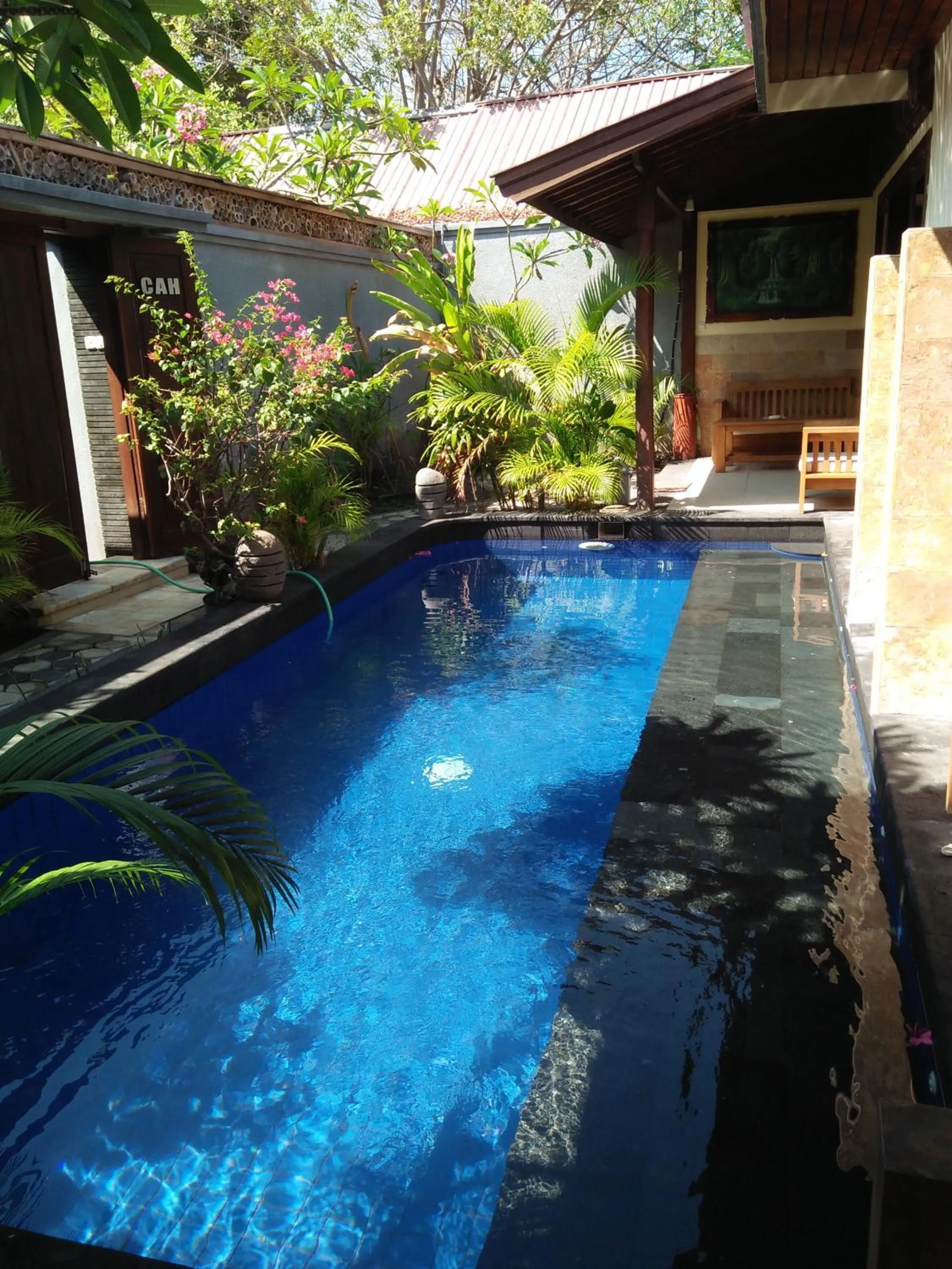 Swimming pool in Villa Sahabat