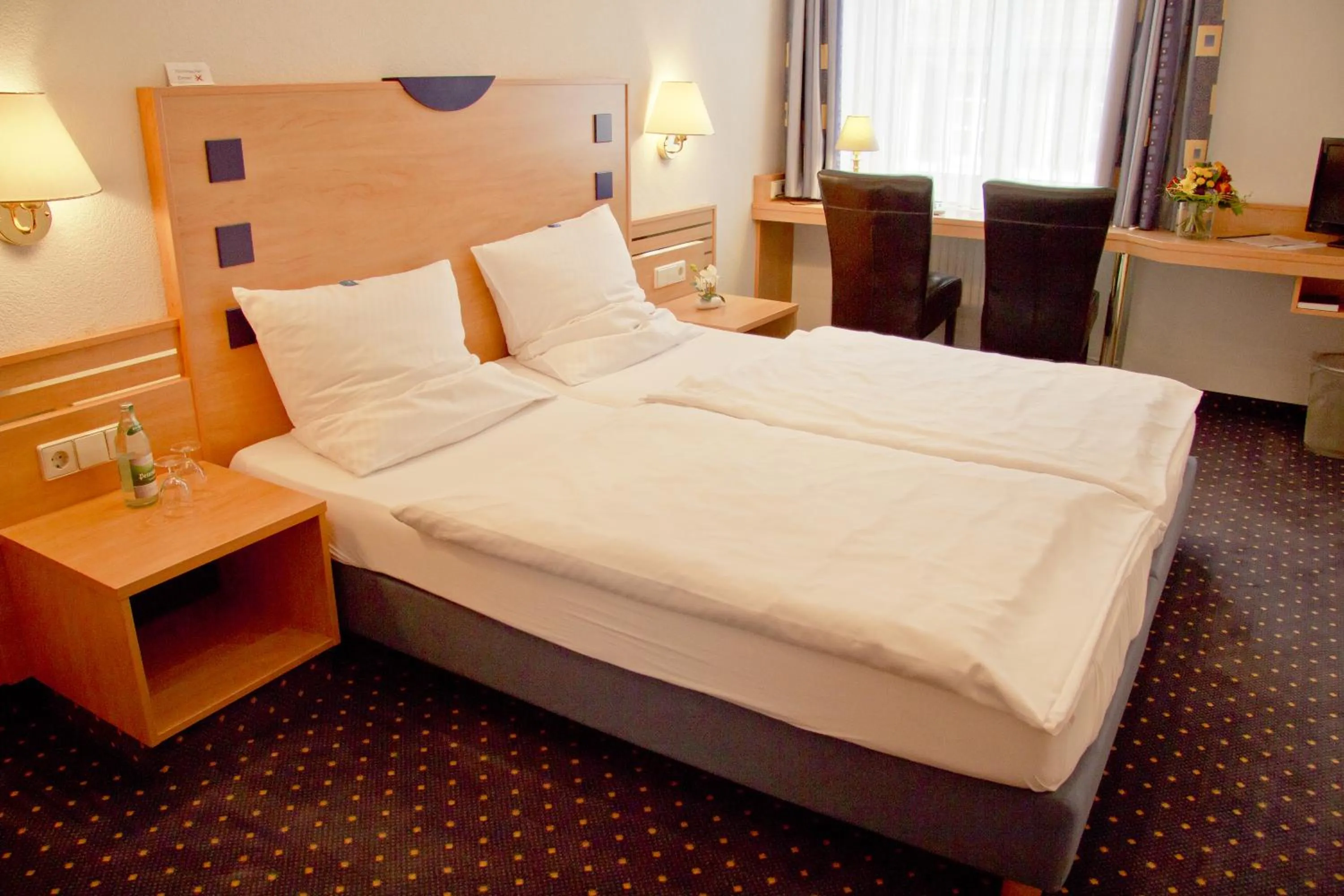Bed in Hotel Krone