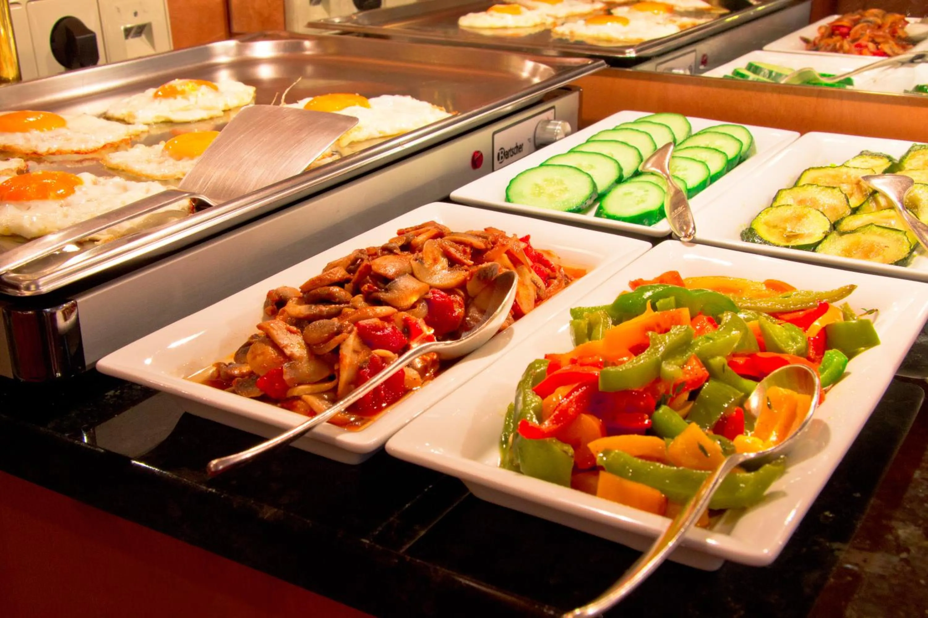 Food and drinks in Hotel Krone