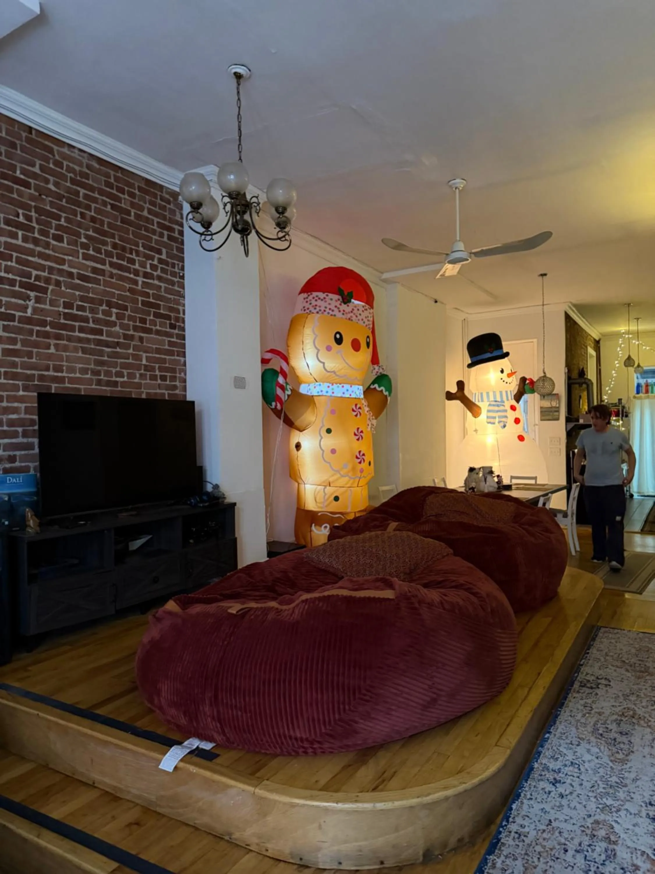 Bed in Macaw Guest House