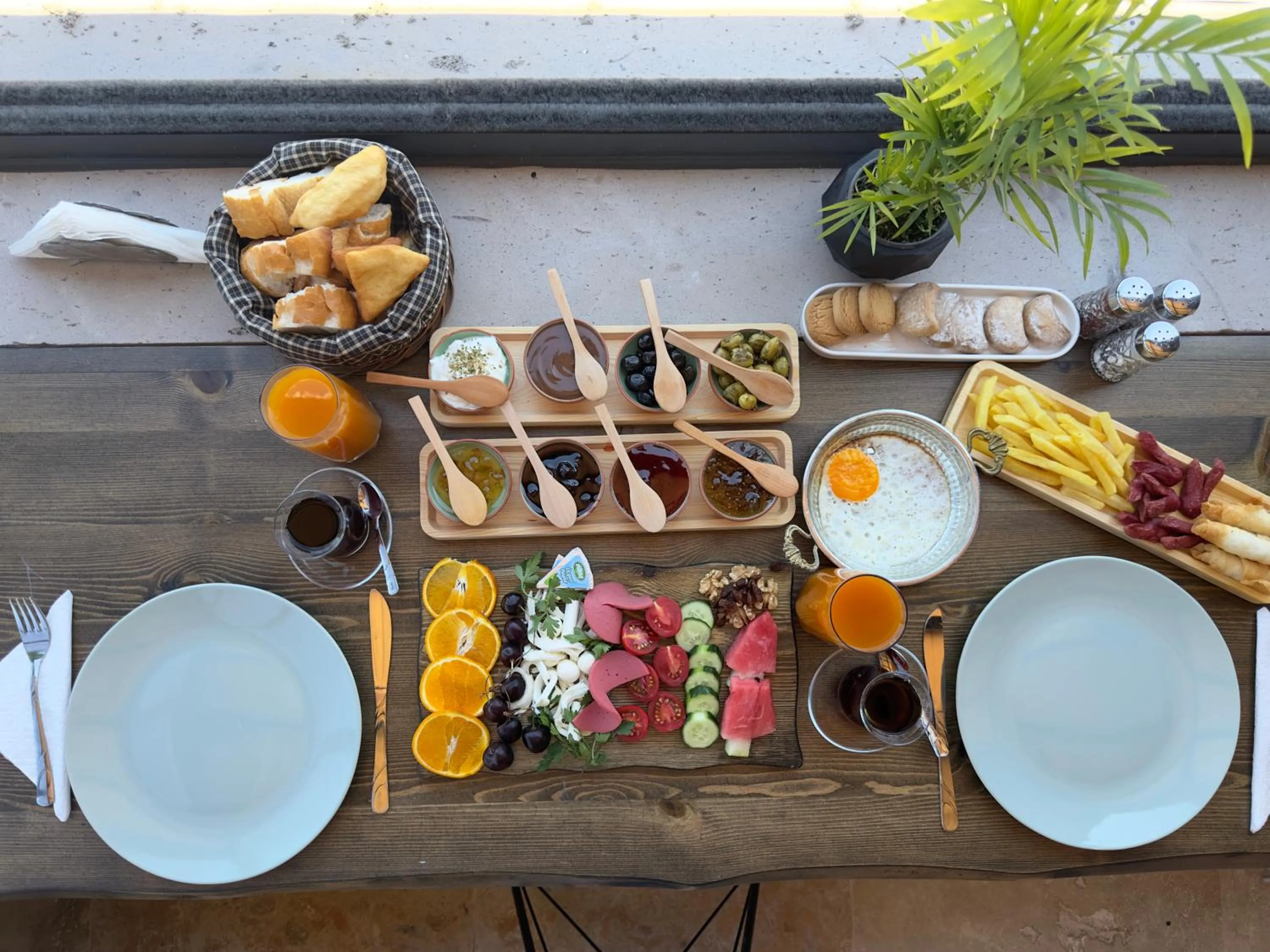 Breakfast in Angel View Suites