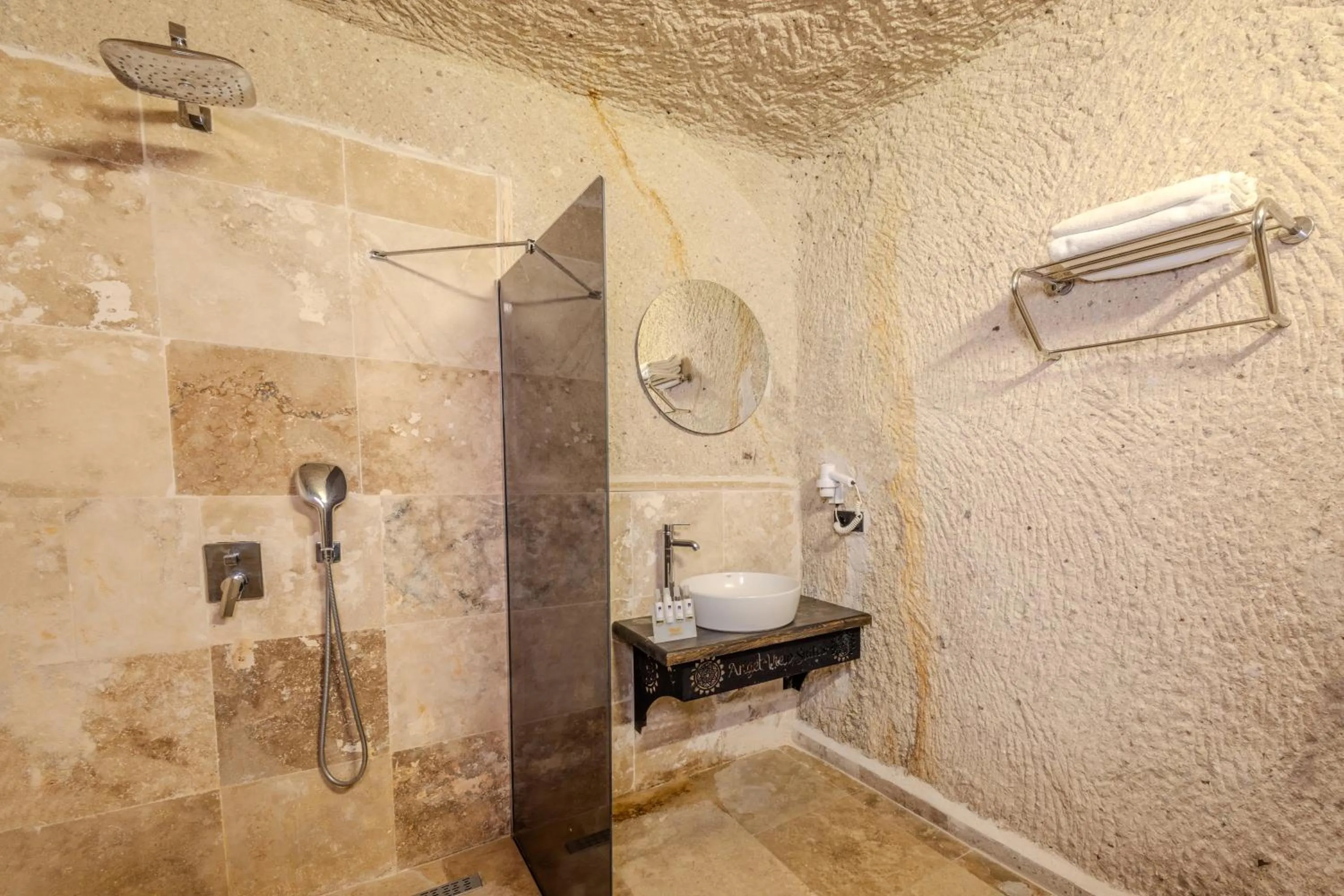 Bathroom in Angel View Suites