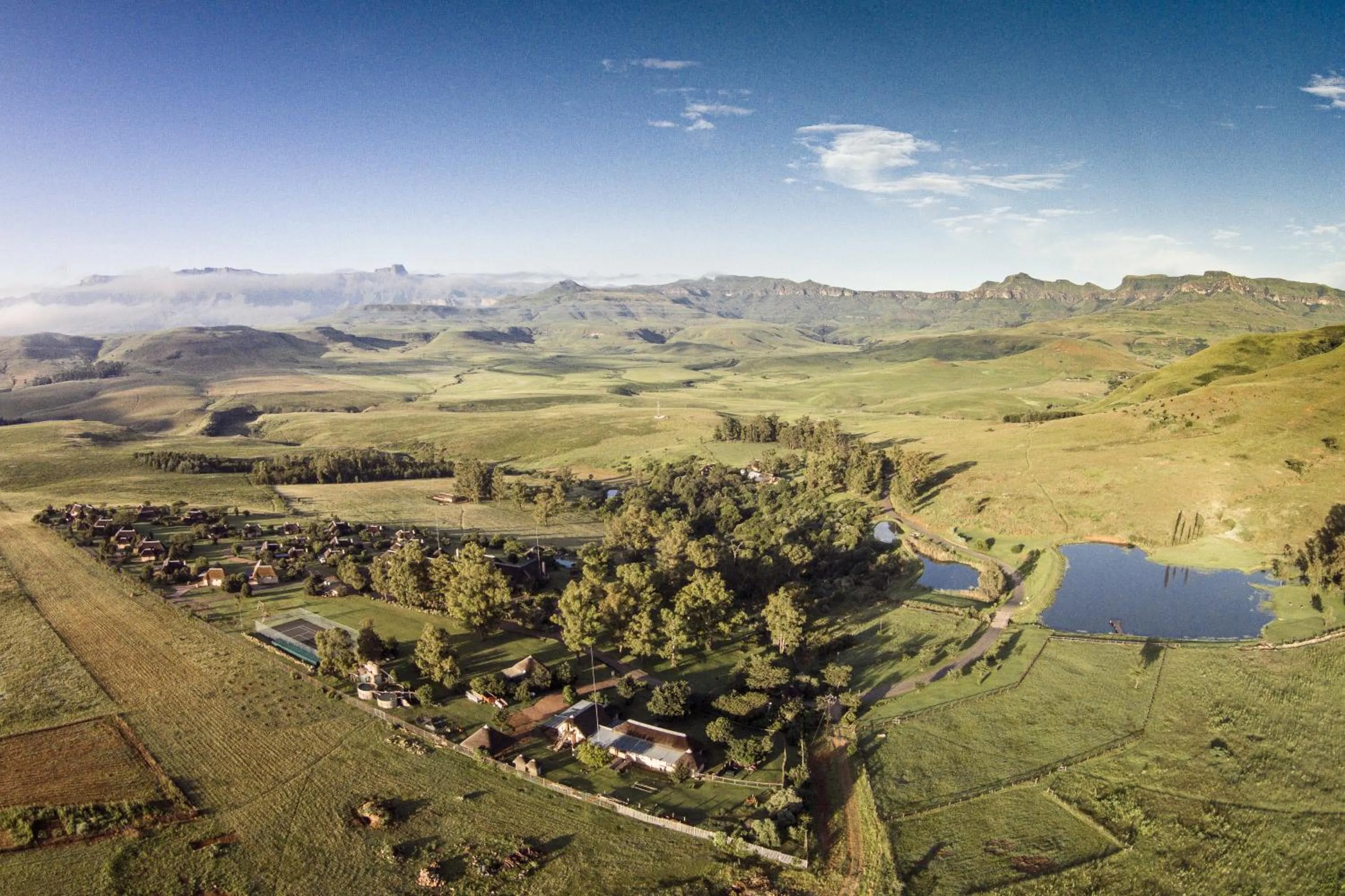 Spring in Montusi Mountain Lodge