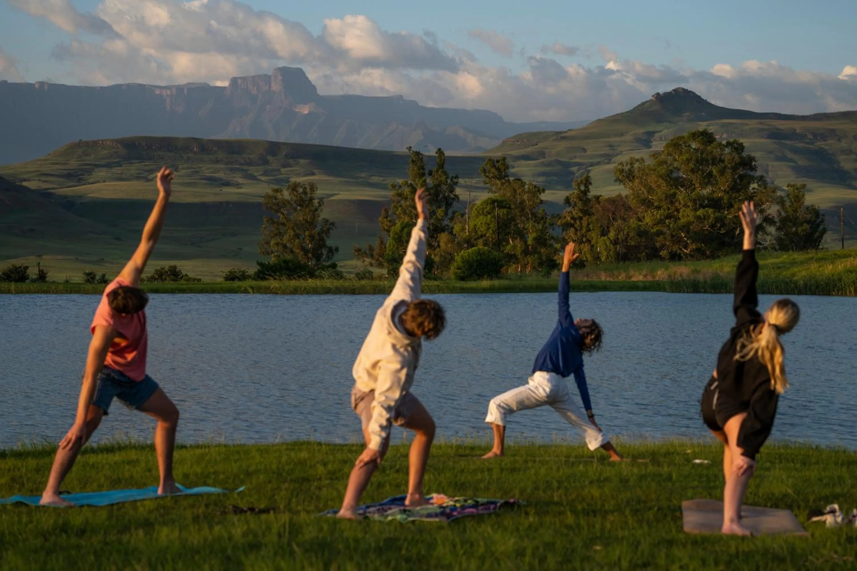People in Montusi Mountain Lodge