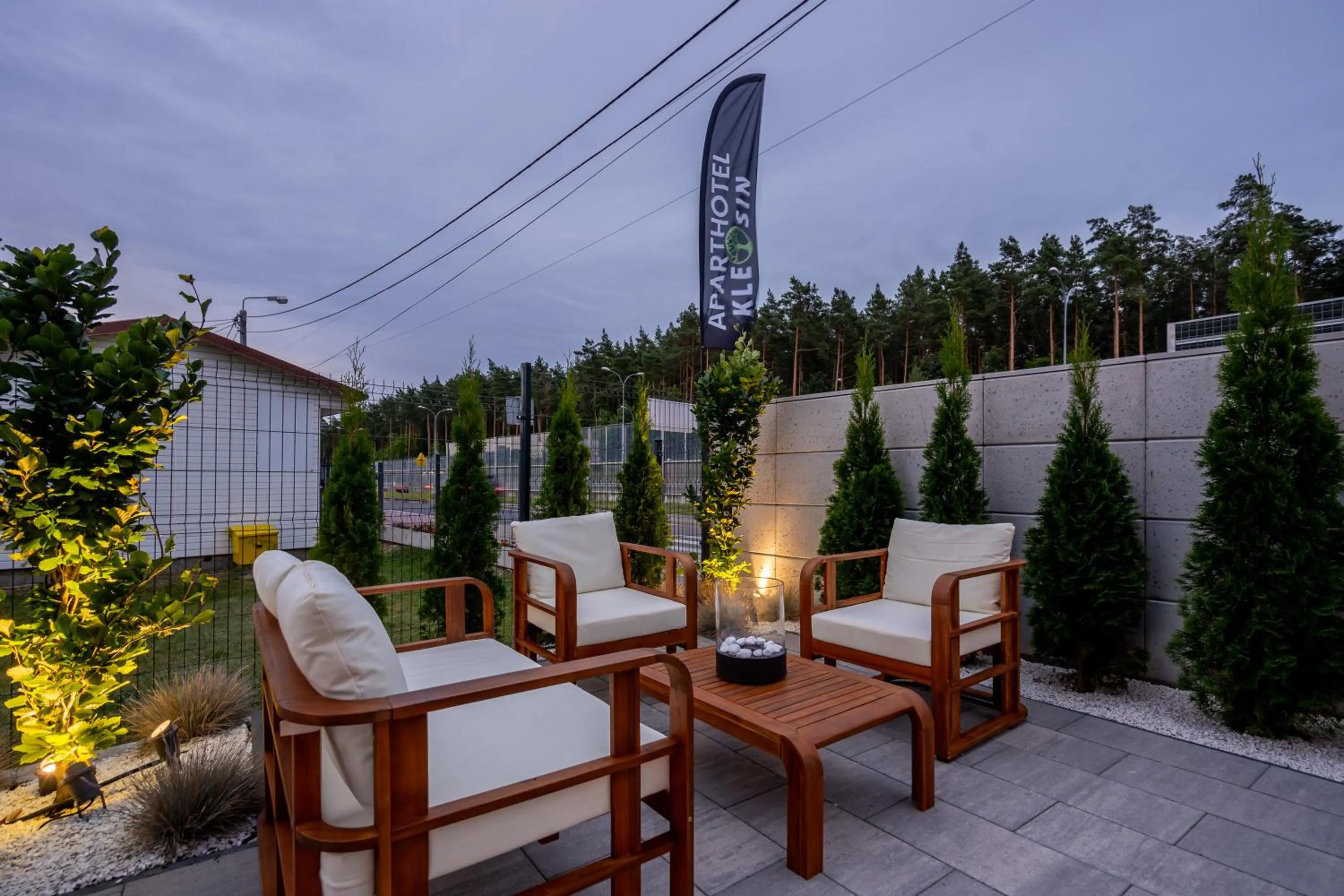 Garden in APARTHOTEL KLEOSIN