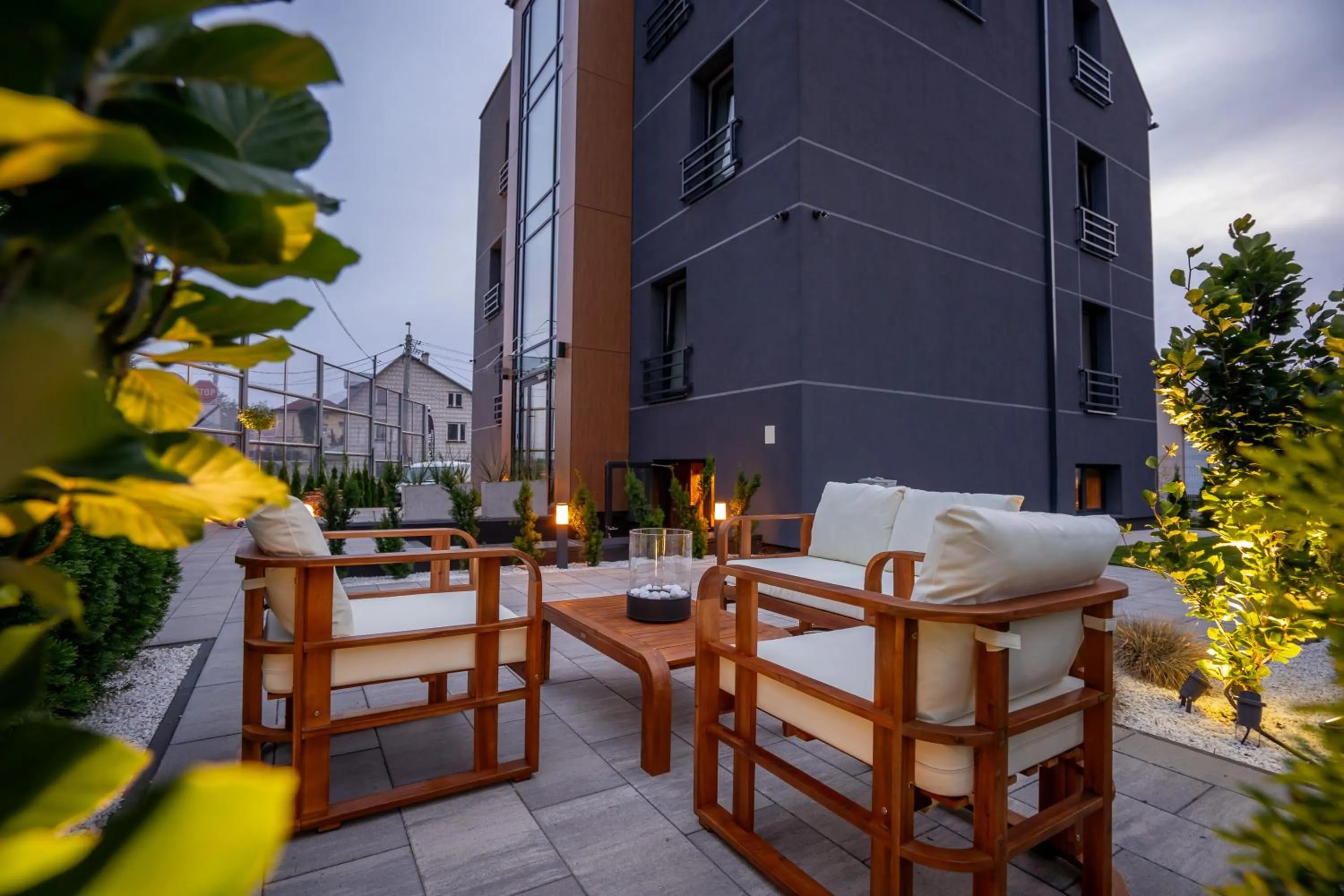 Garden in APARTHOTEL KLEOSIN