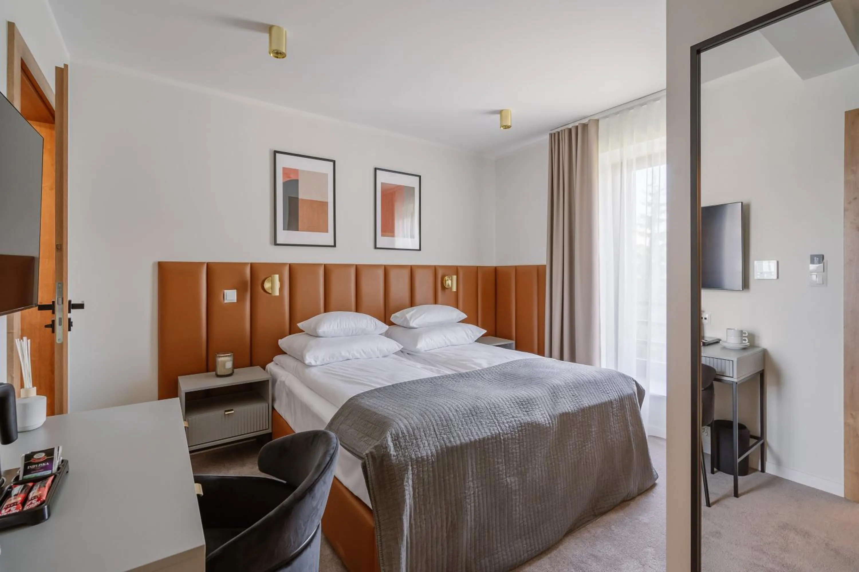 Bed in APARTHOTEL KLEOSIN