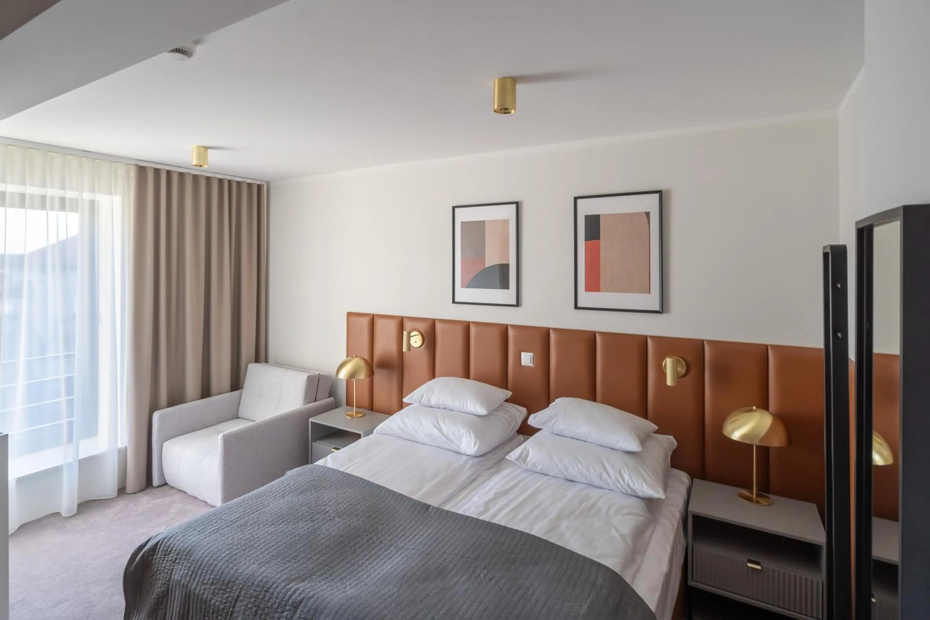 Bed in APARTHOTEL KLEOSIN