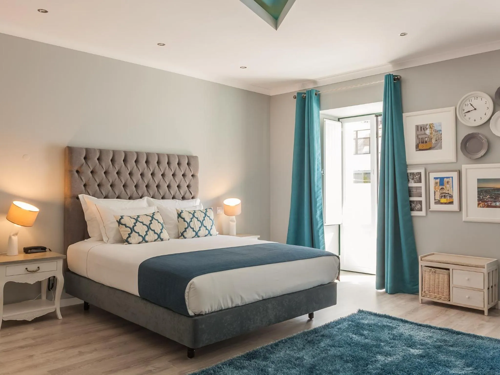 Bed in Vila Garden Guesthouse