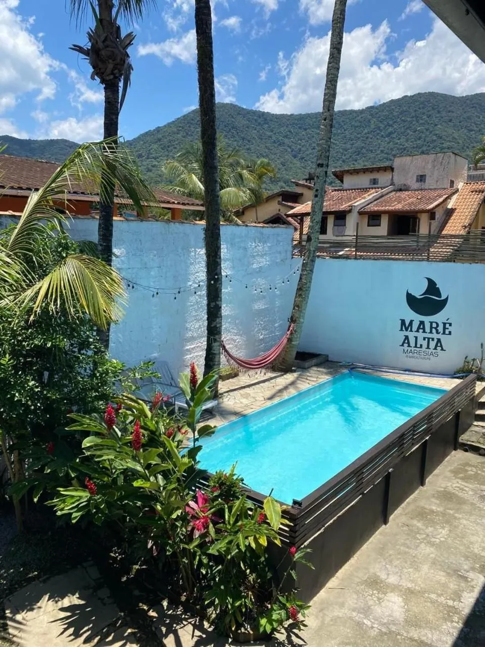 Swimming pool in Pousada Maré Alta - MARESIAS