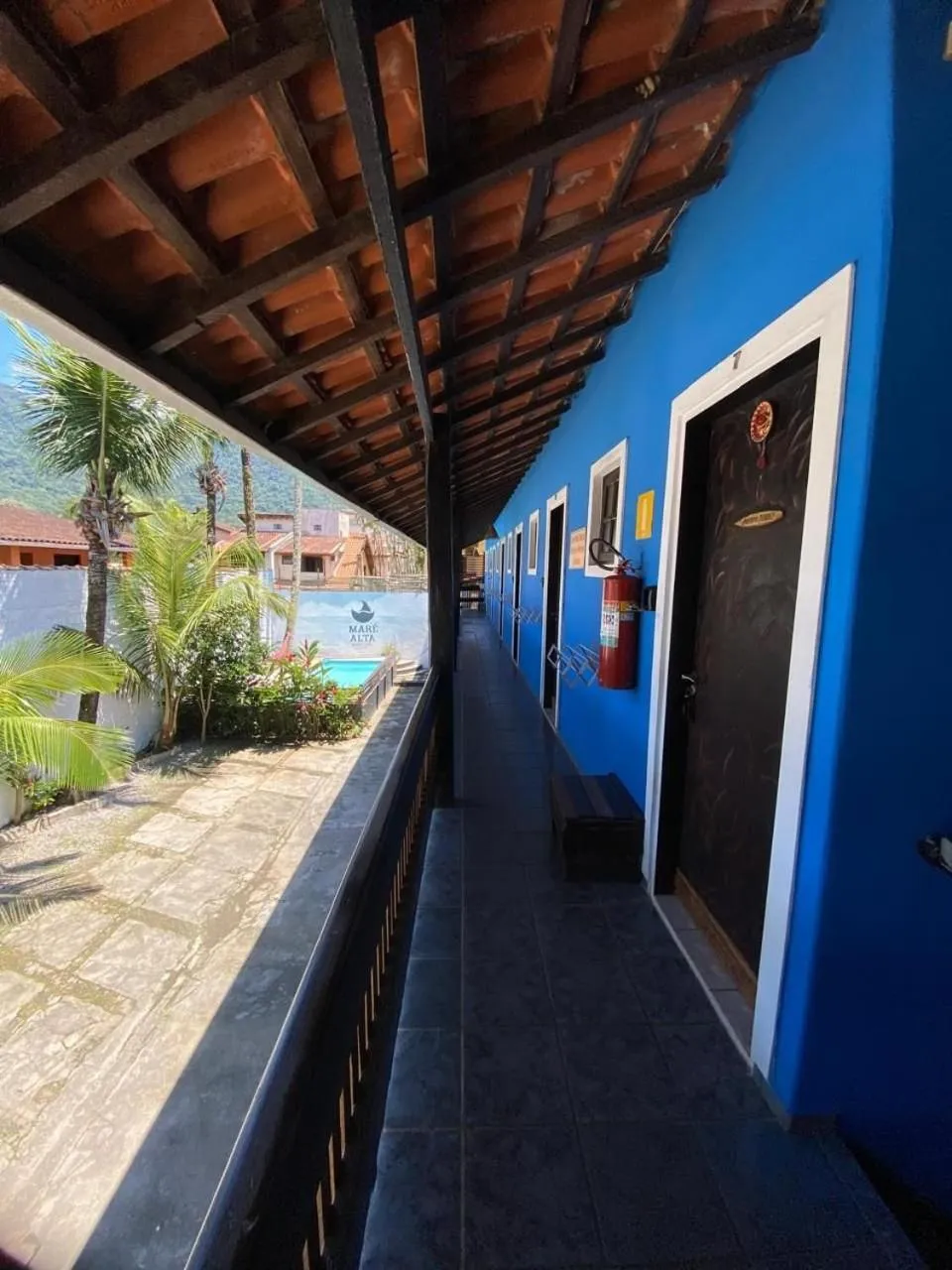 Seating area in Pousada Maré Alta - MARESIAS