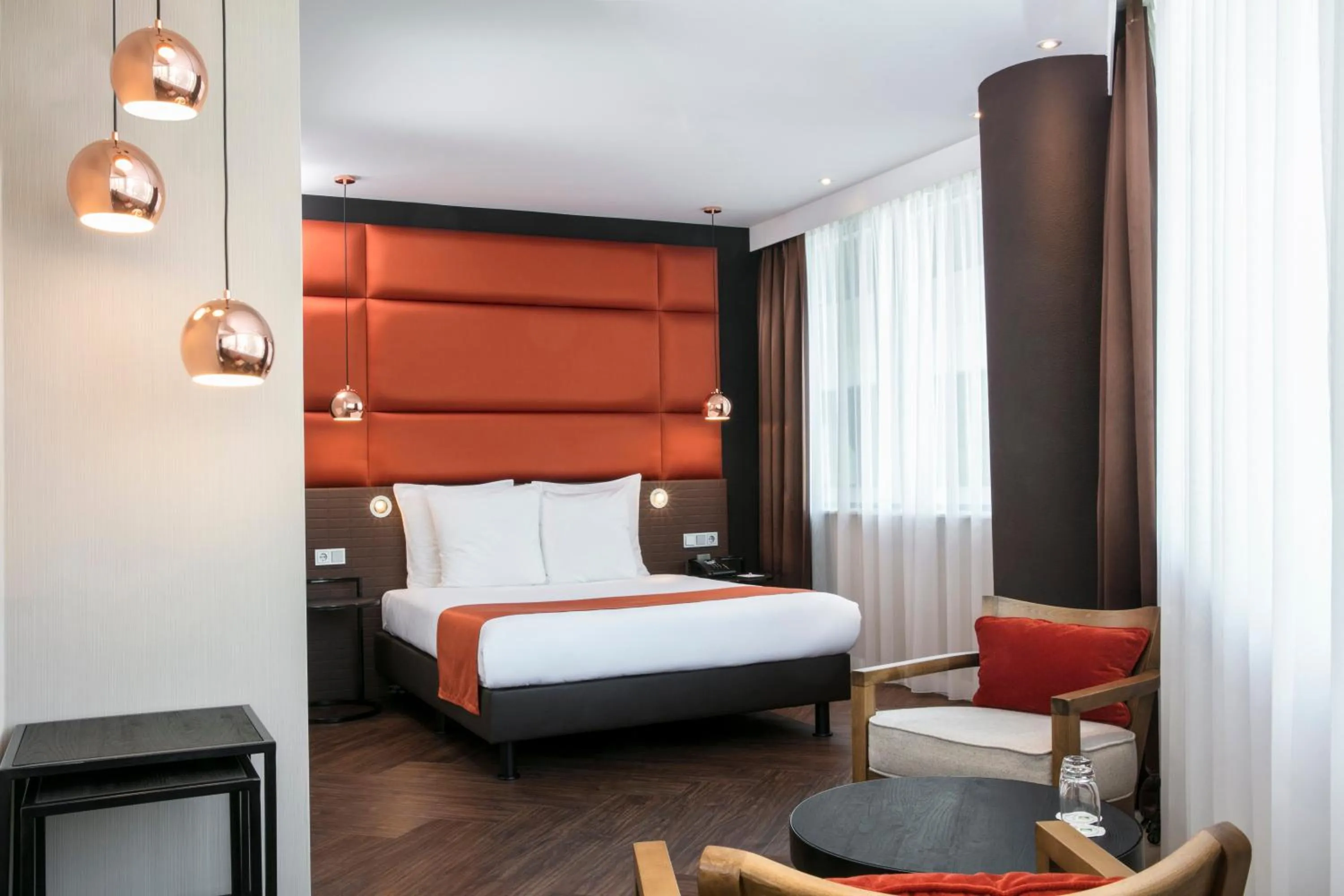 Photo of the whole room, Bed in Holiday Inn Amsterdam - Arena Towers by IHG