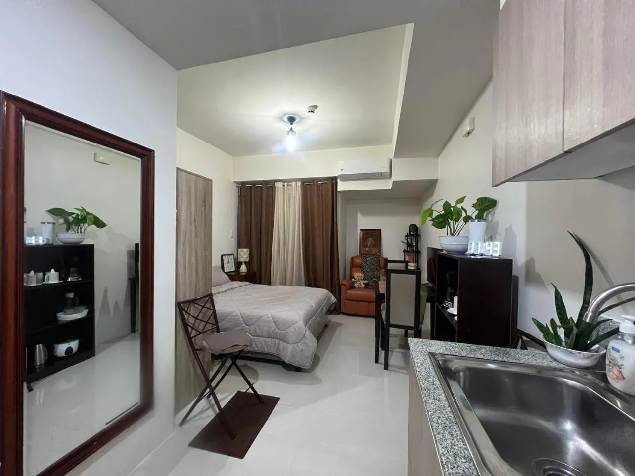 Living room in Inspiria Condominium Tower, beside Abreeza Ayala Mall, Davao City