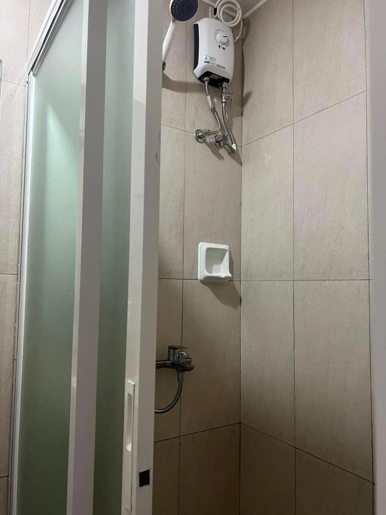 Shower in Inspiria Condominium Tower, beside Abreeza Ayala Mall, Davao City