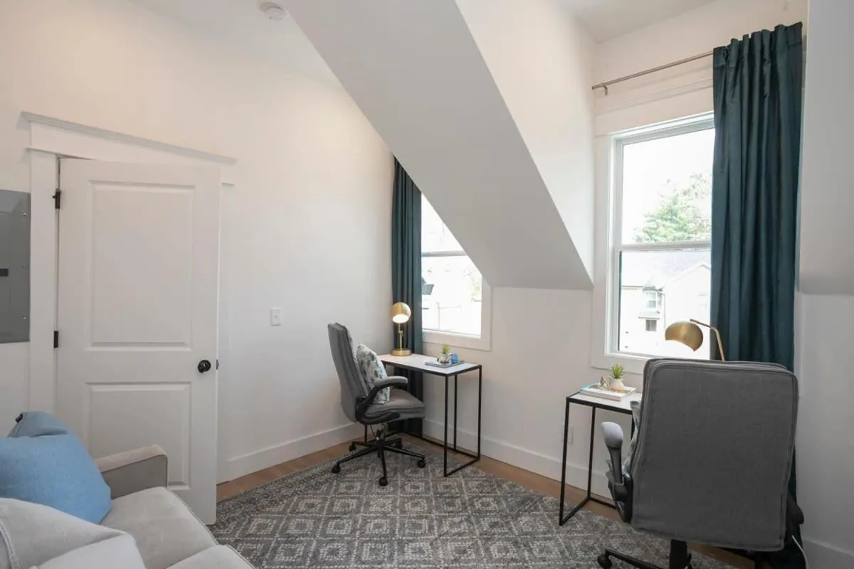 Custom Home Office Suite Game Room & Fire pit