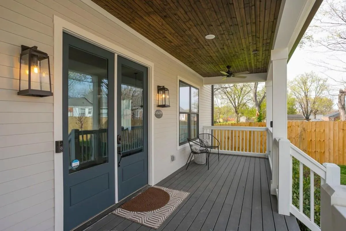 Custom Home Office Suite Game Room & Fire pit