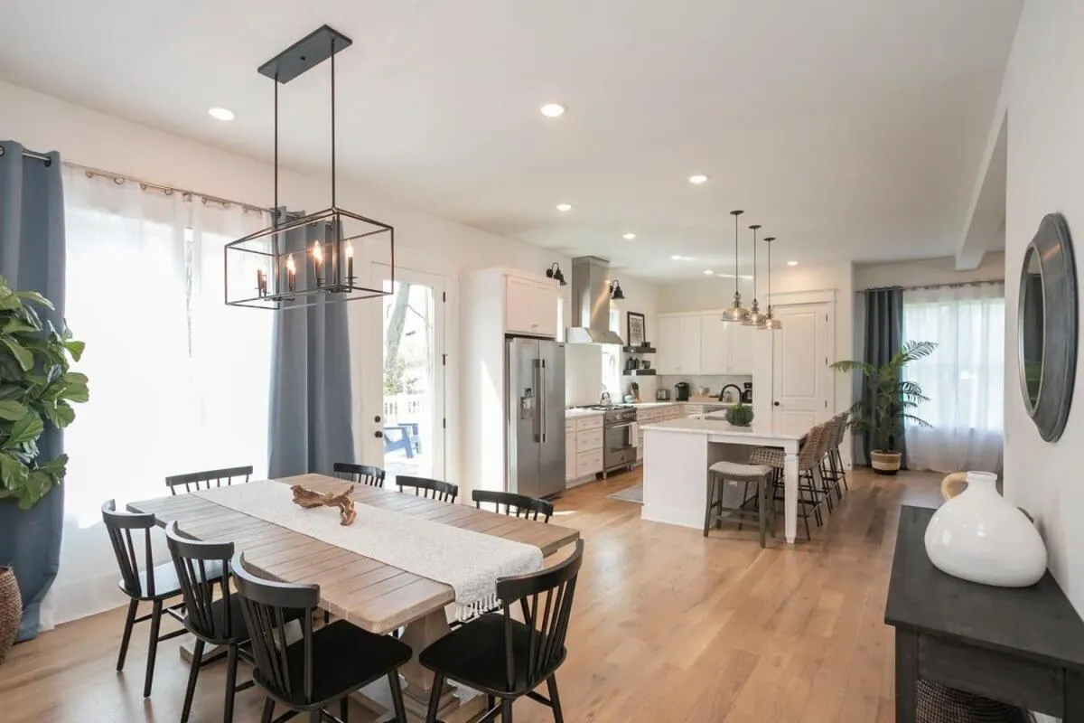 Custom Home Office Suite Game Room & Fire pit