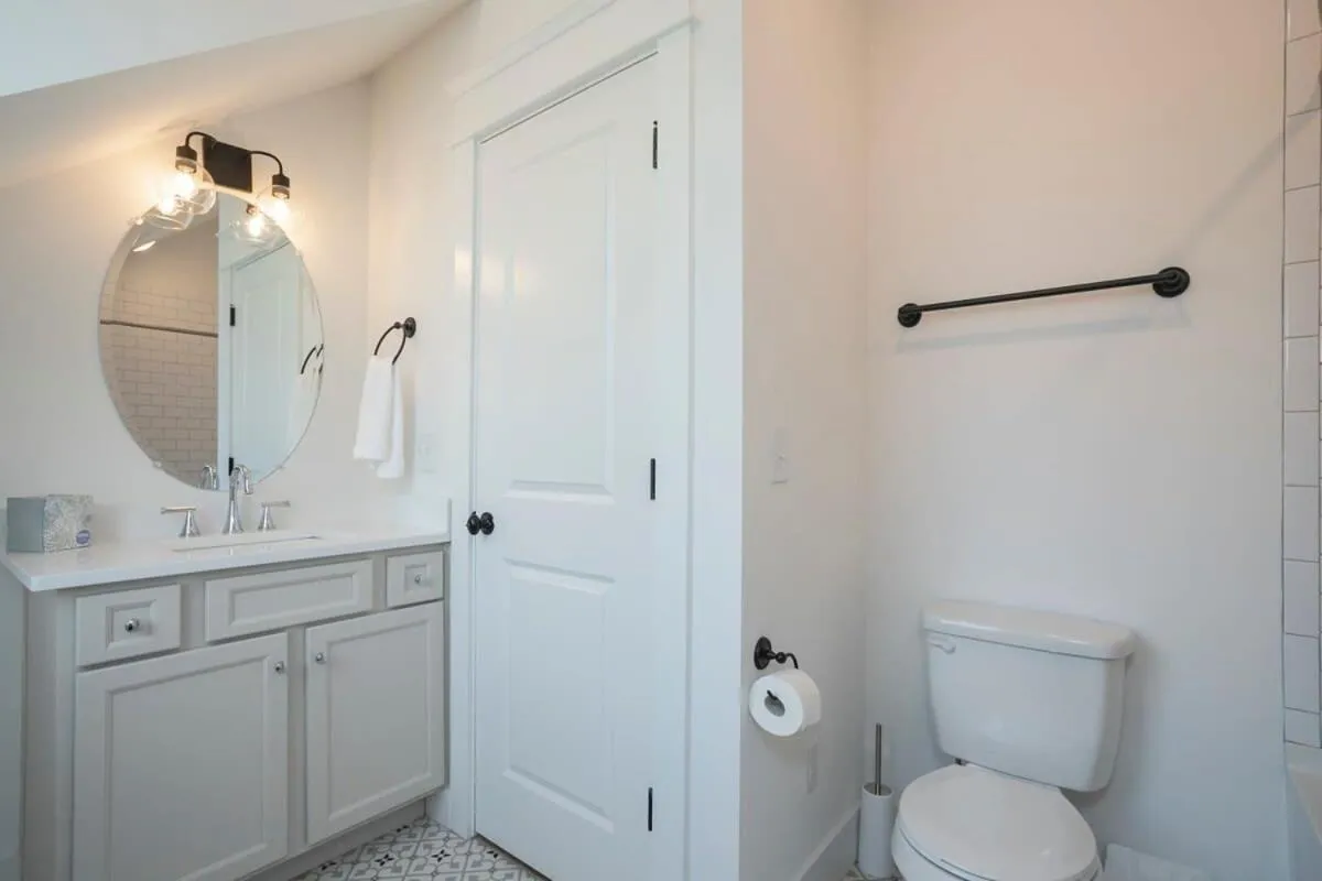 Custom Home Office Suite Game Room & Fire pit